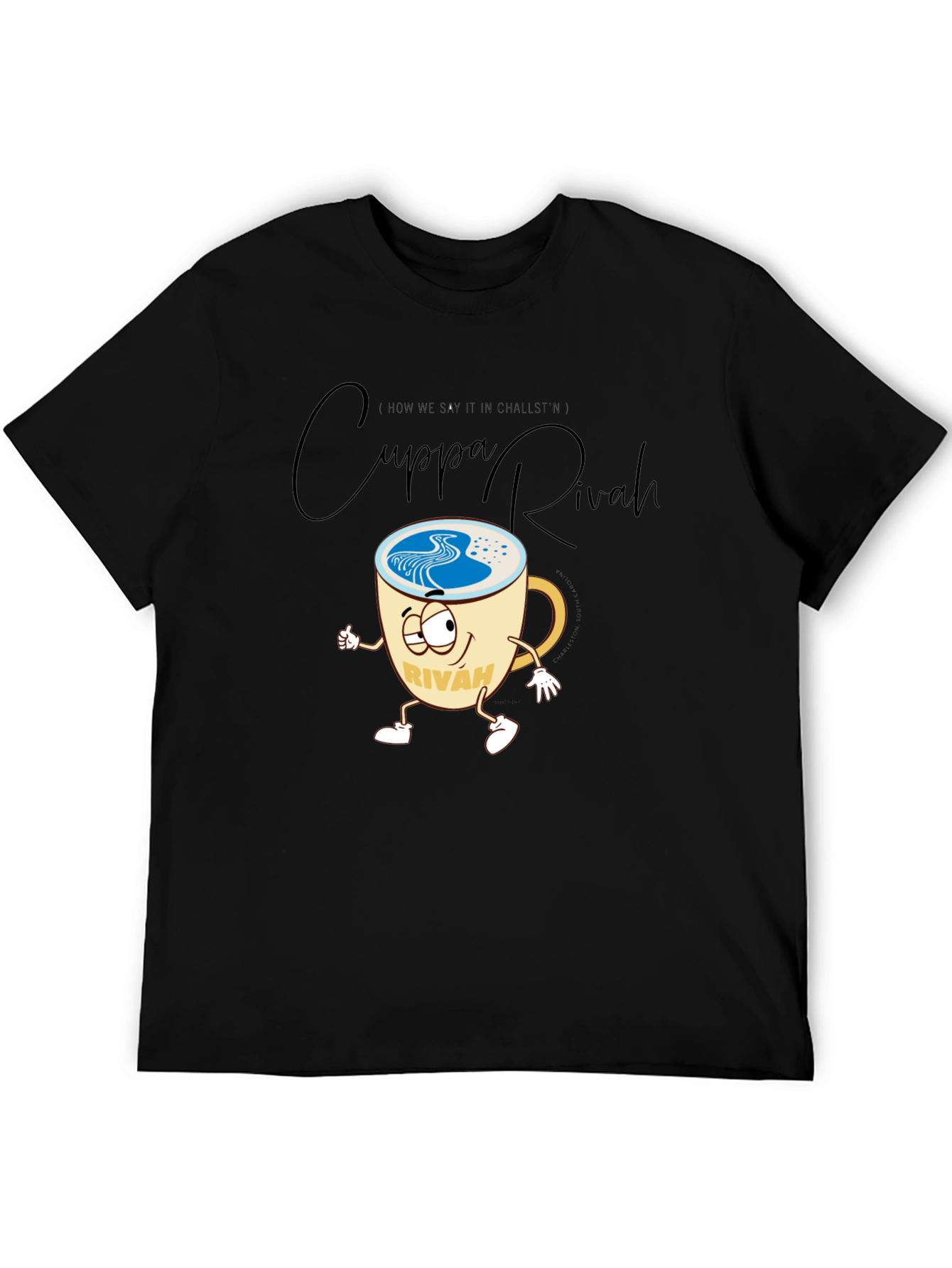 Cuppa Rivah T-Shirt - Charleston Local Pride