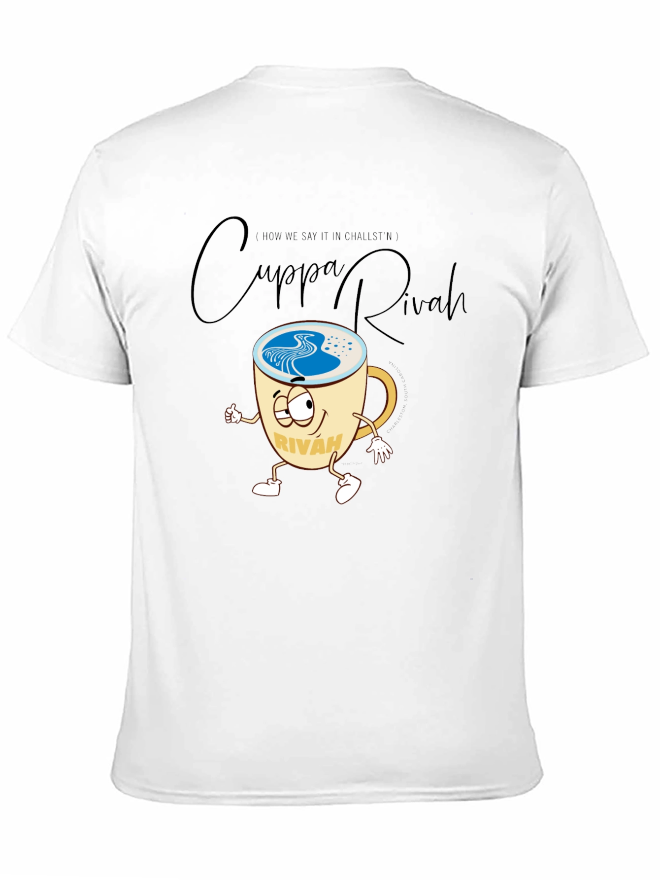 Cuppa Rivah T-Shirt - Charleston Local Pride
