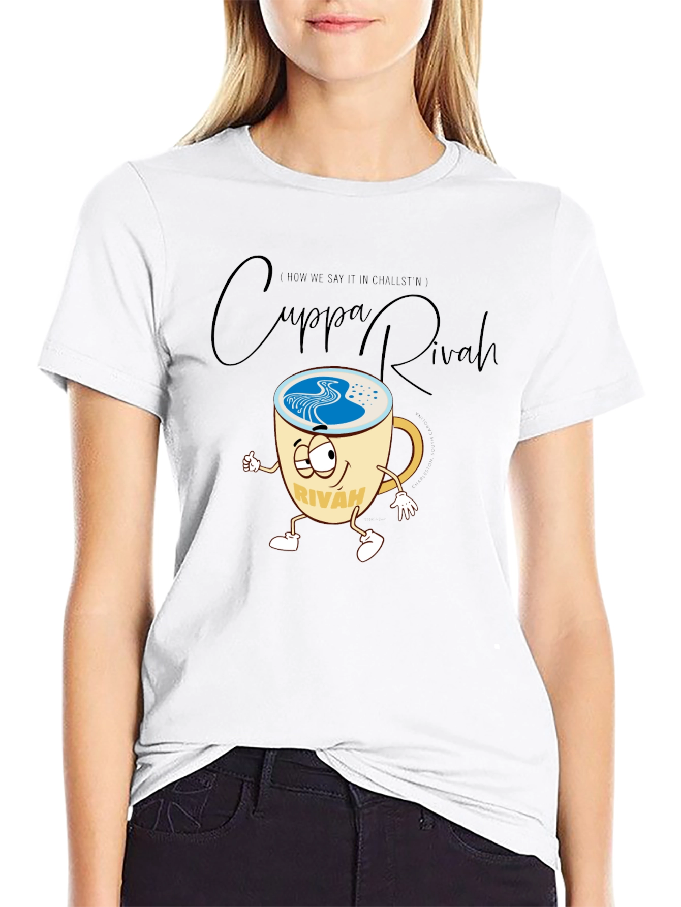 Cuppa Rivah T-Shirt - Charleston Local Pride