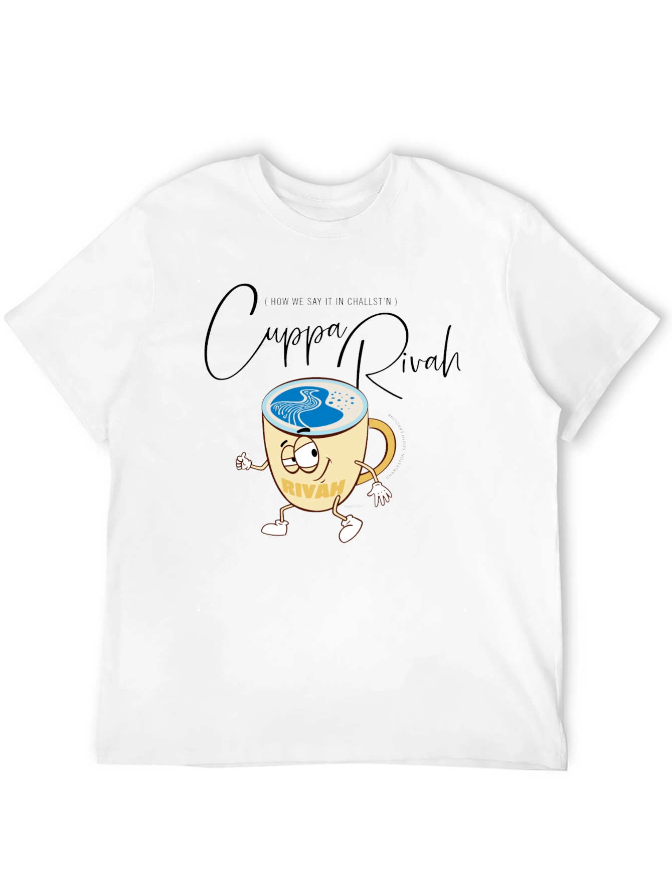 Cuppa Rivah T-Shirt - Charleston Local Pride