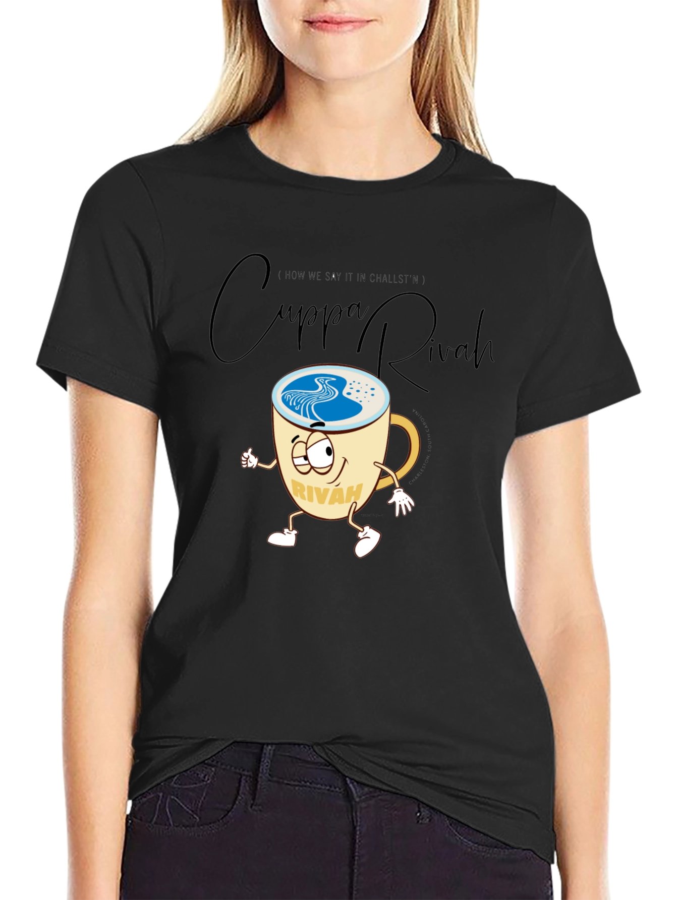 Cuppa Rivah T-Shirt - Charleston Local Pride