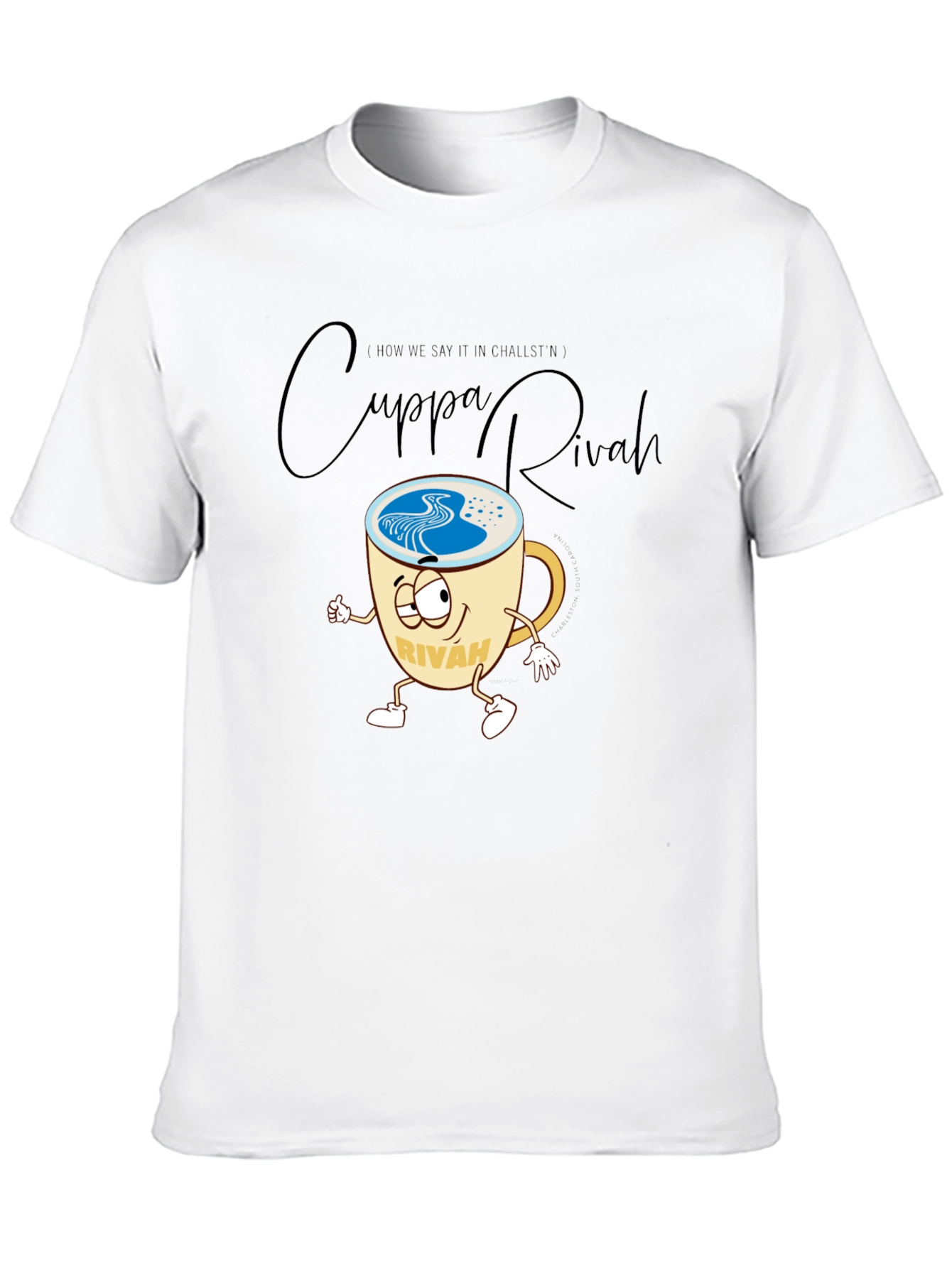 Cuppa Rivah T-Shirt - Charleston Local Pride