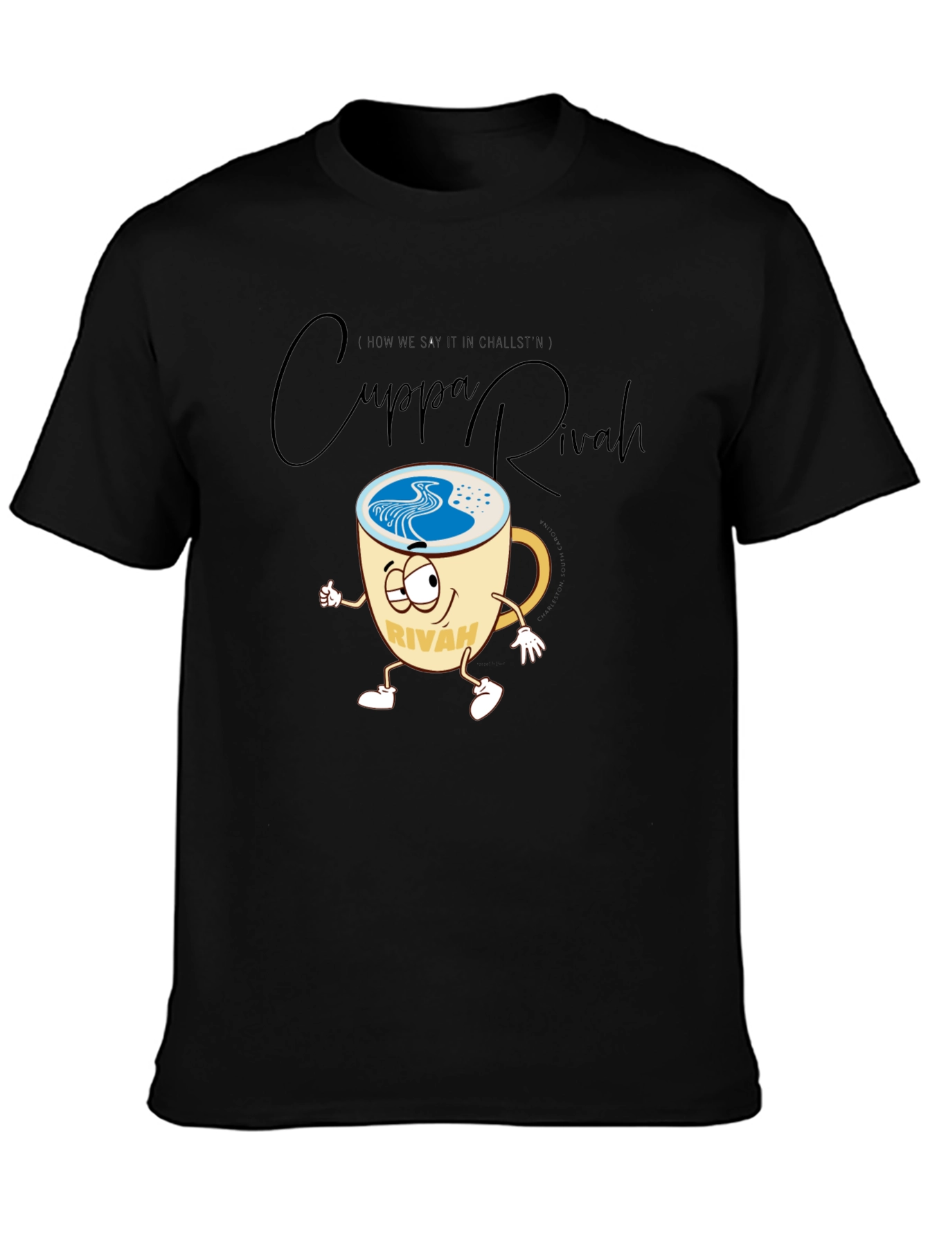 Cuppa Rivah T-Shirt - Charleston Local Pride