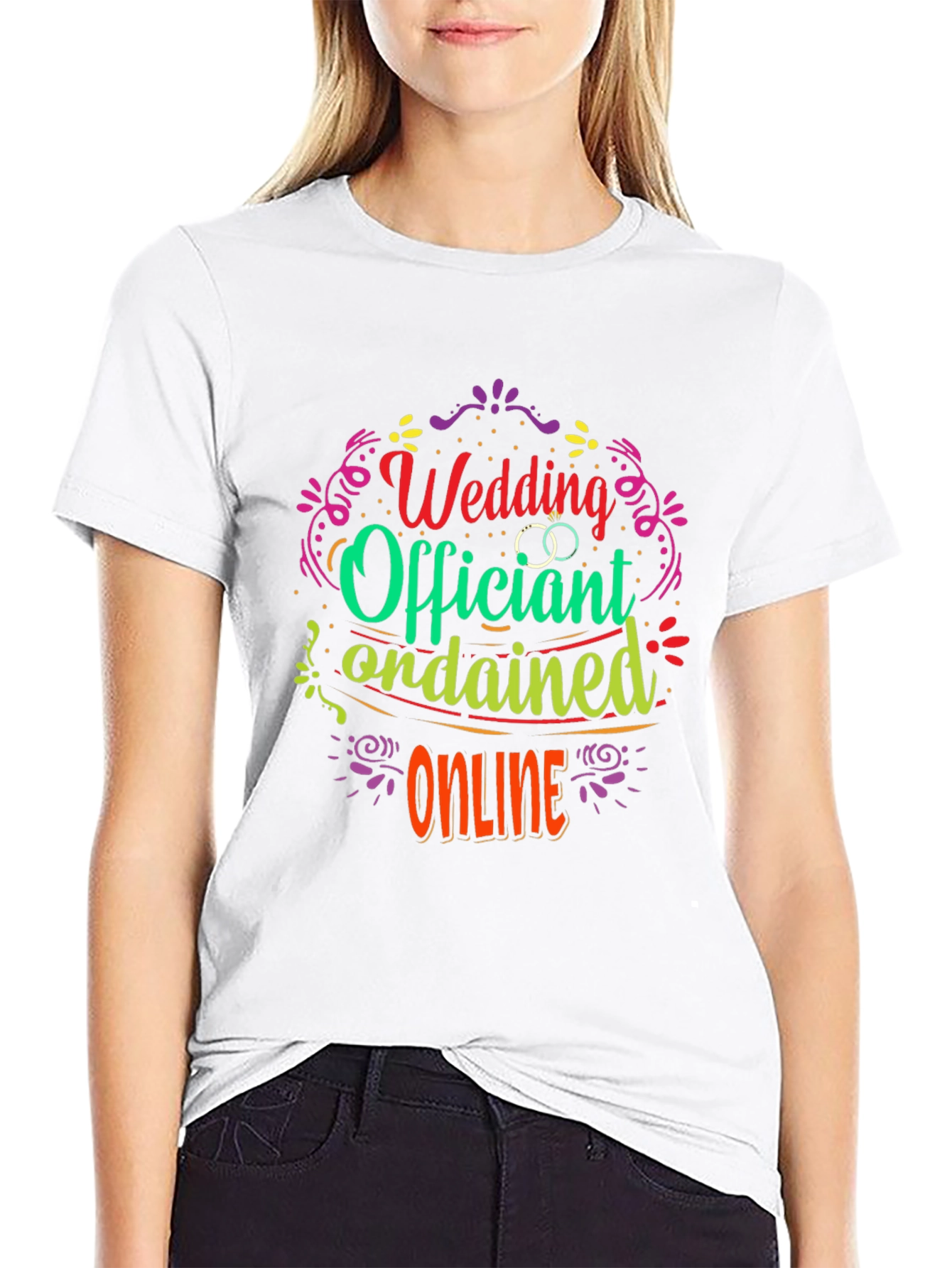 Wedding Officiant Ordained Online T-Shirt