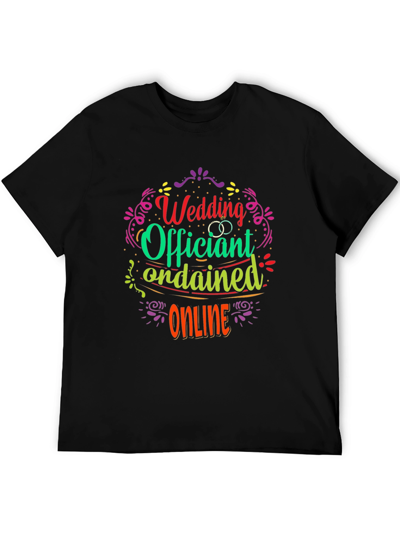 Wedding Officiant Ordained Online T-Shirt