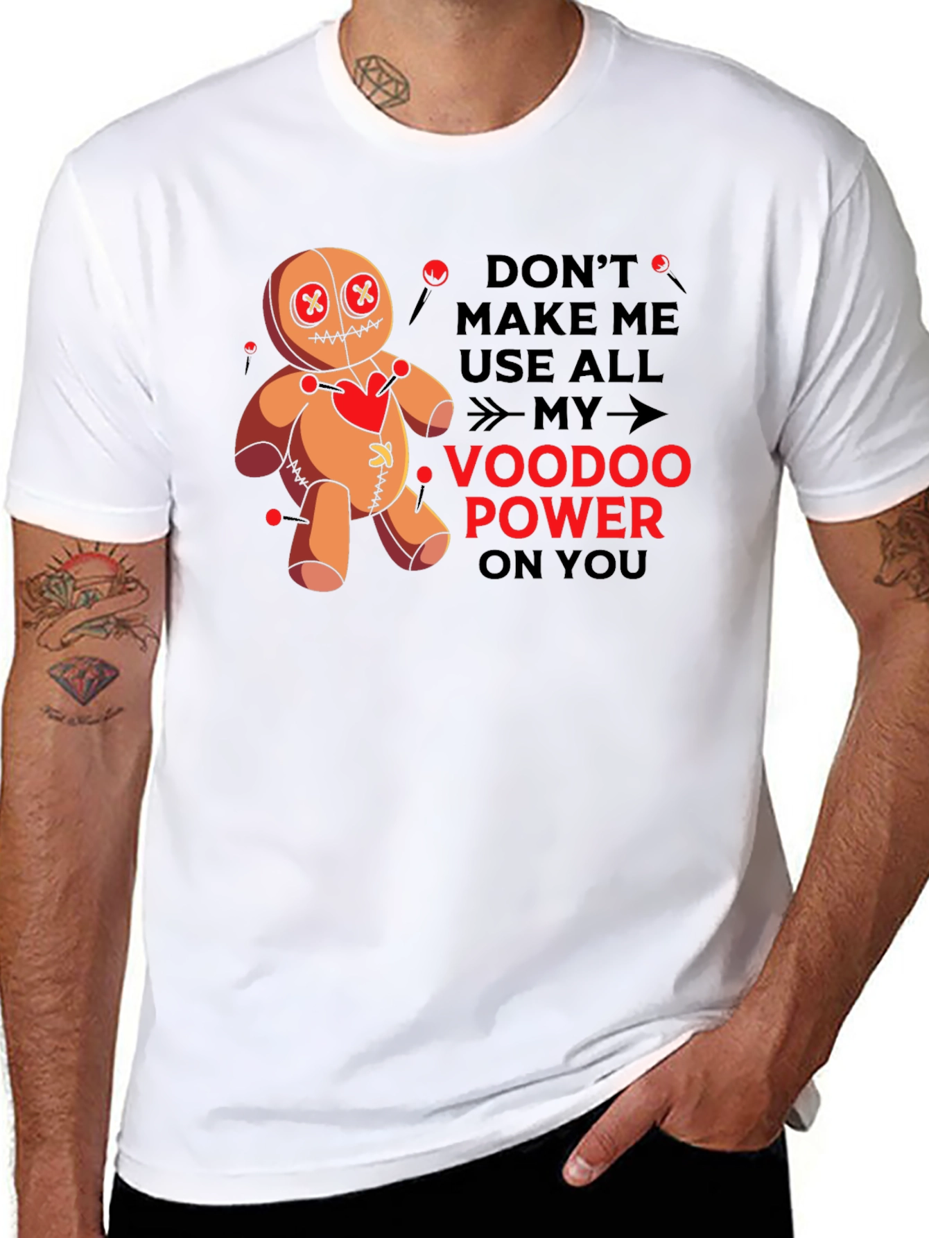 Voodoo Power Graphic T-Shirt