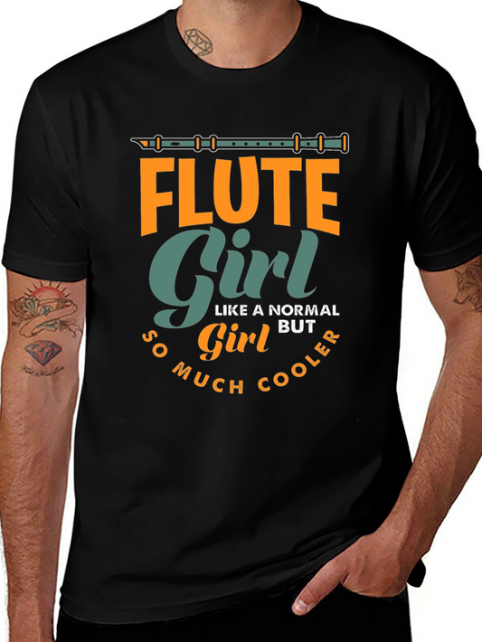 Flute Girl T-Shirt: So Much Cooler Tee for Musicians