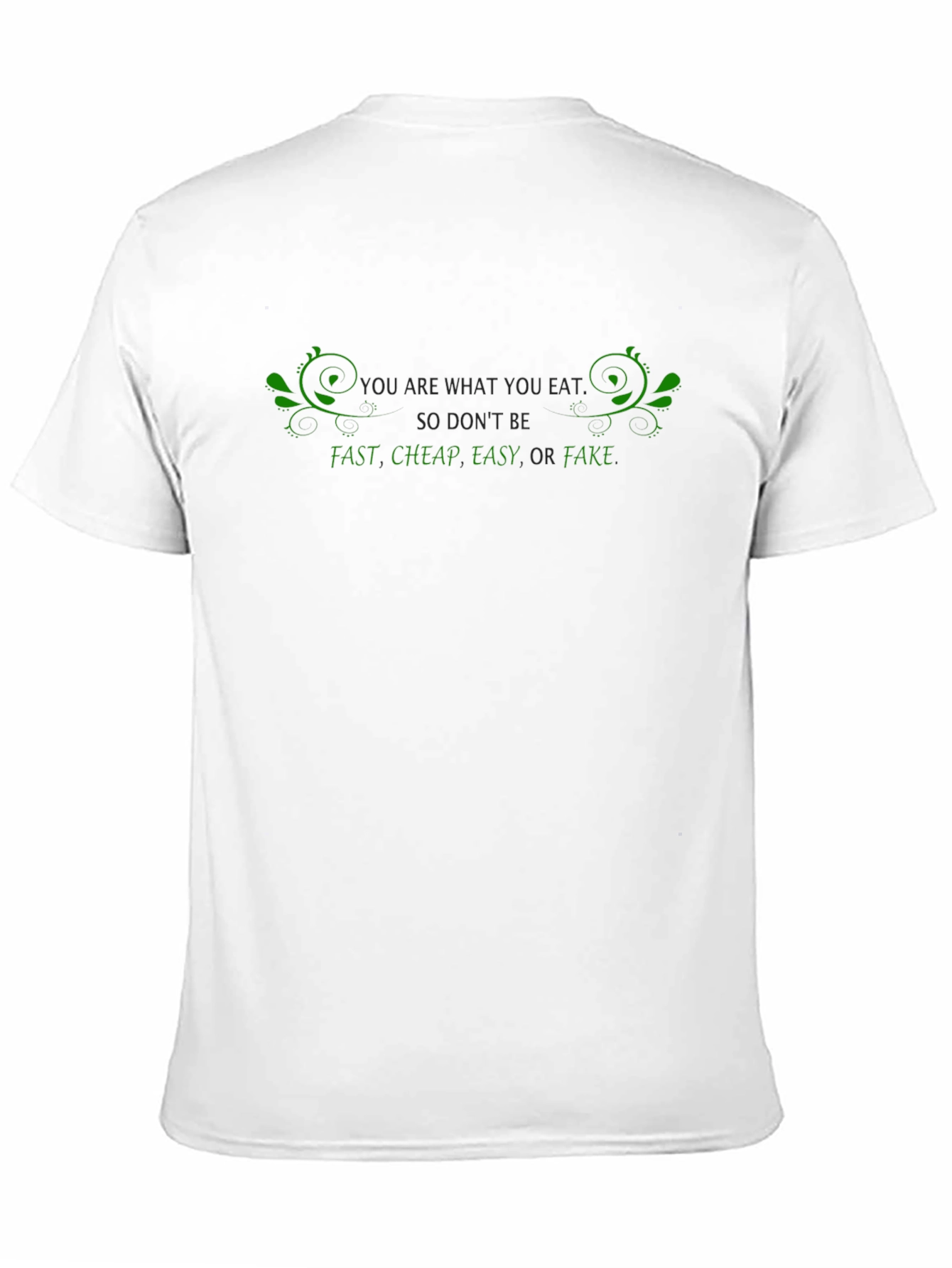 Eat Healthy Graphic T-Shirt