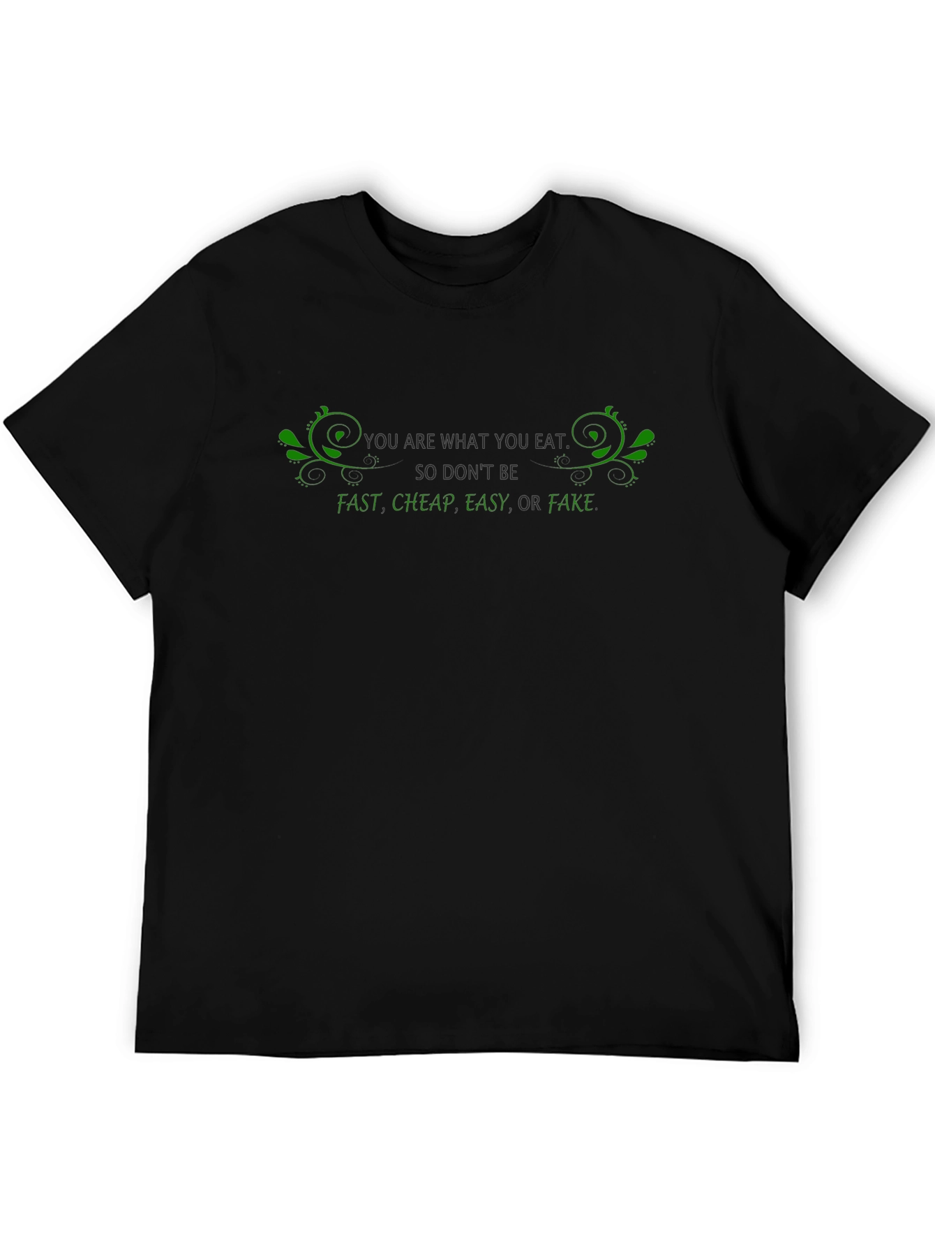 Eat Healthy Graphic T-Shirt