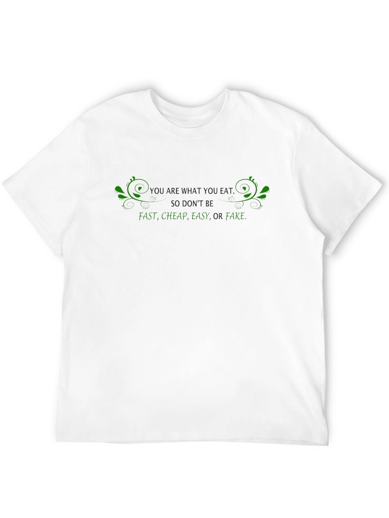 Eat Healthy Graphic T-Shirt