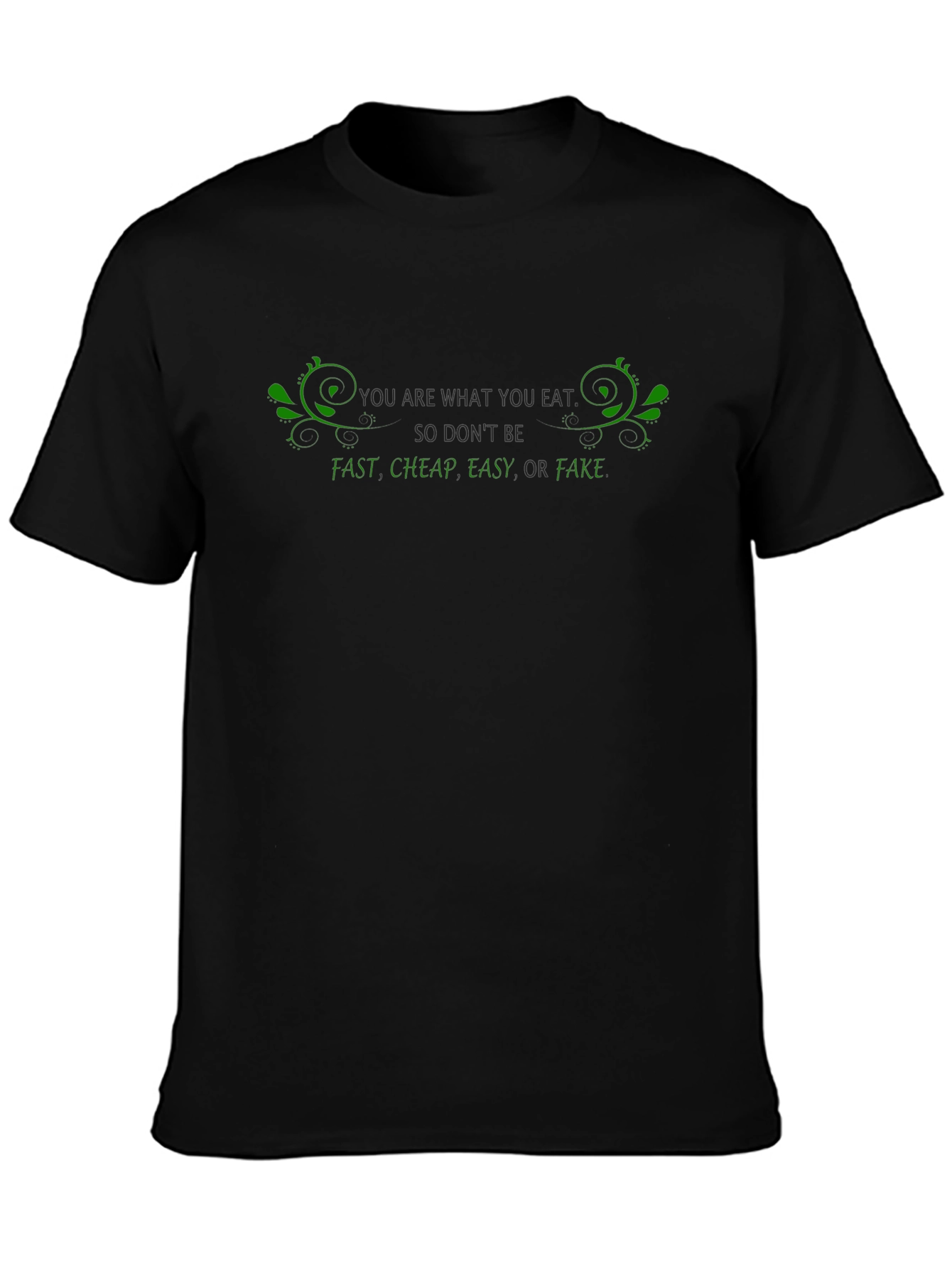 Eat Healthy Graphic T-Shirt
