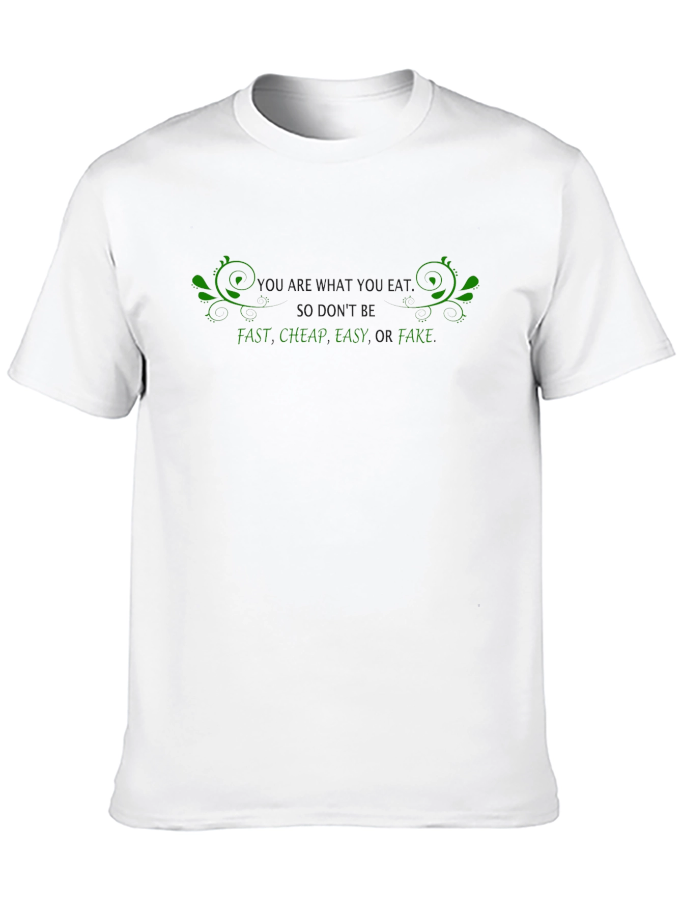 Eat Healthy Graphic T-Shirt