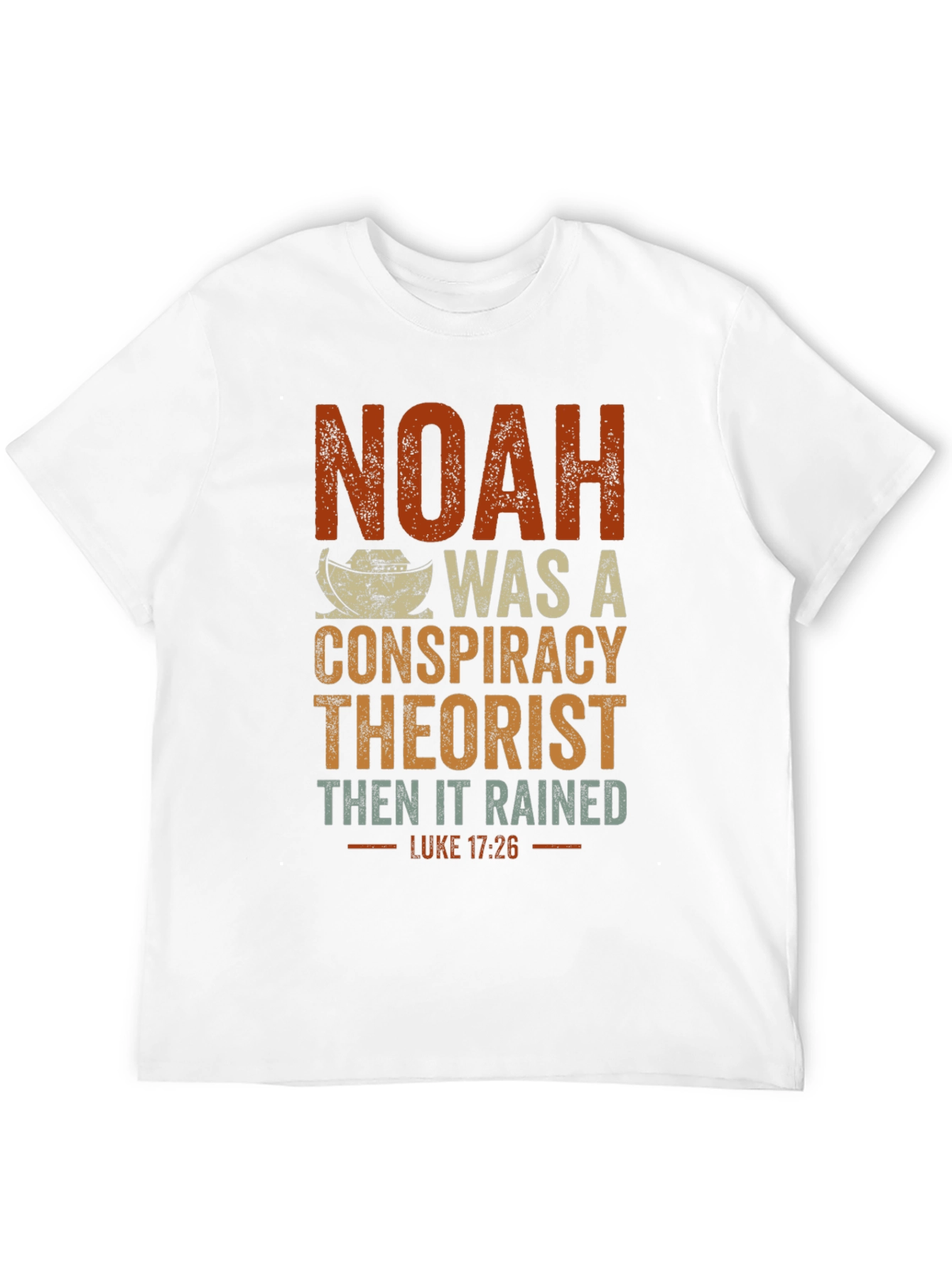 Noah Conspiracy Theorist Graphic Tee