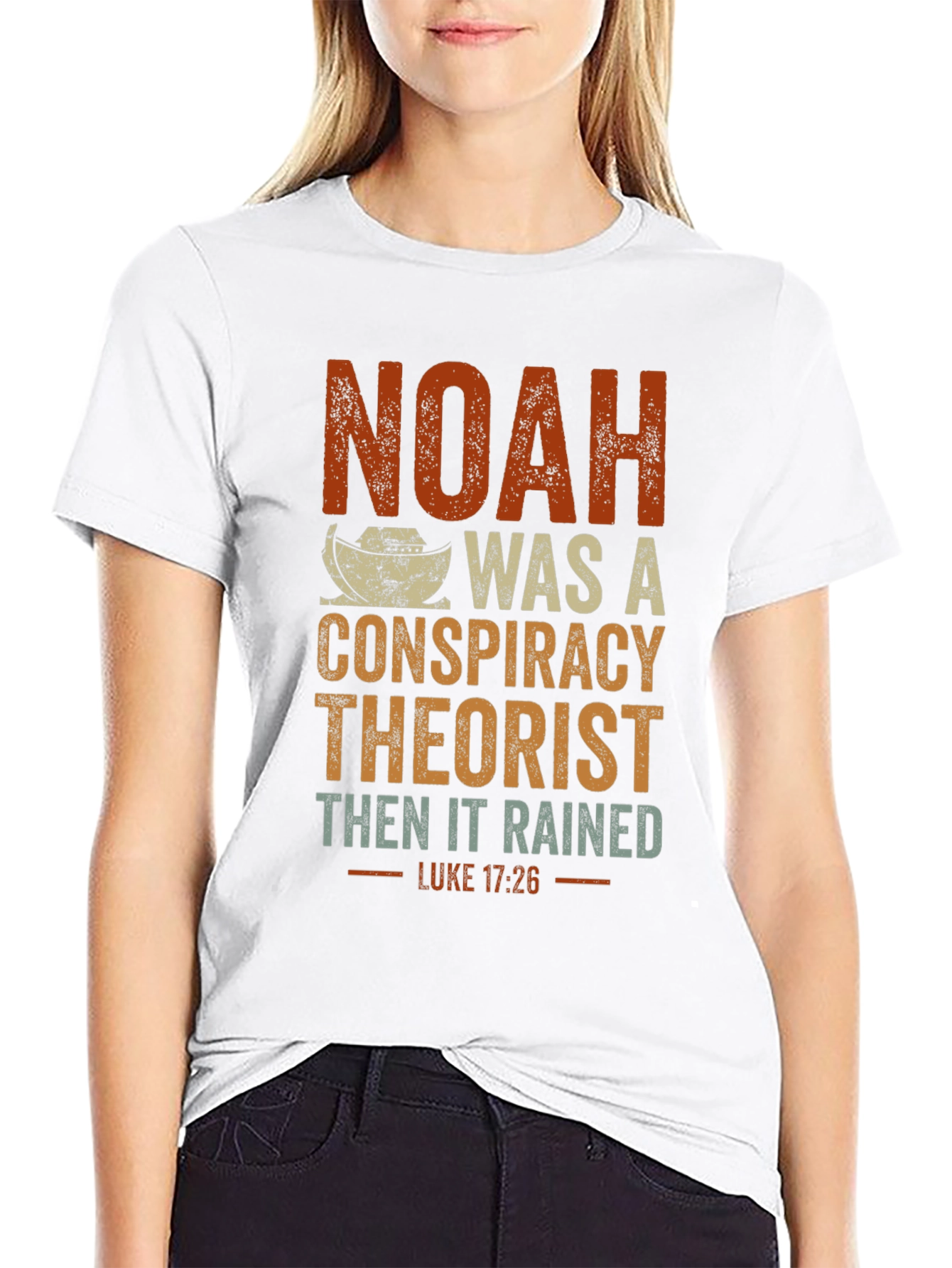 Noah Conspiracy Theorist Graphic Tee