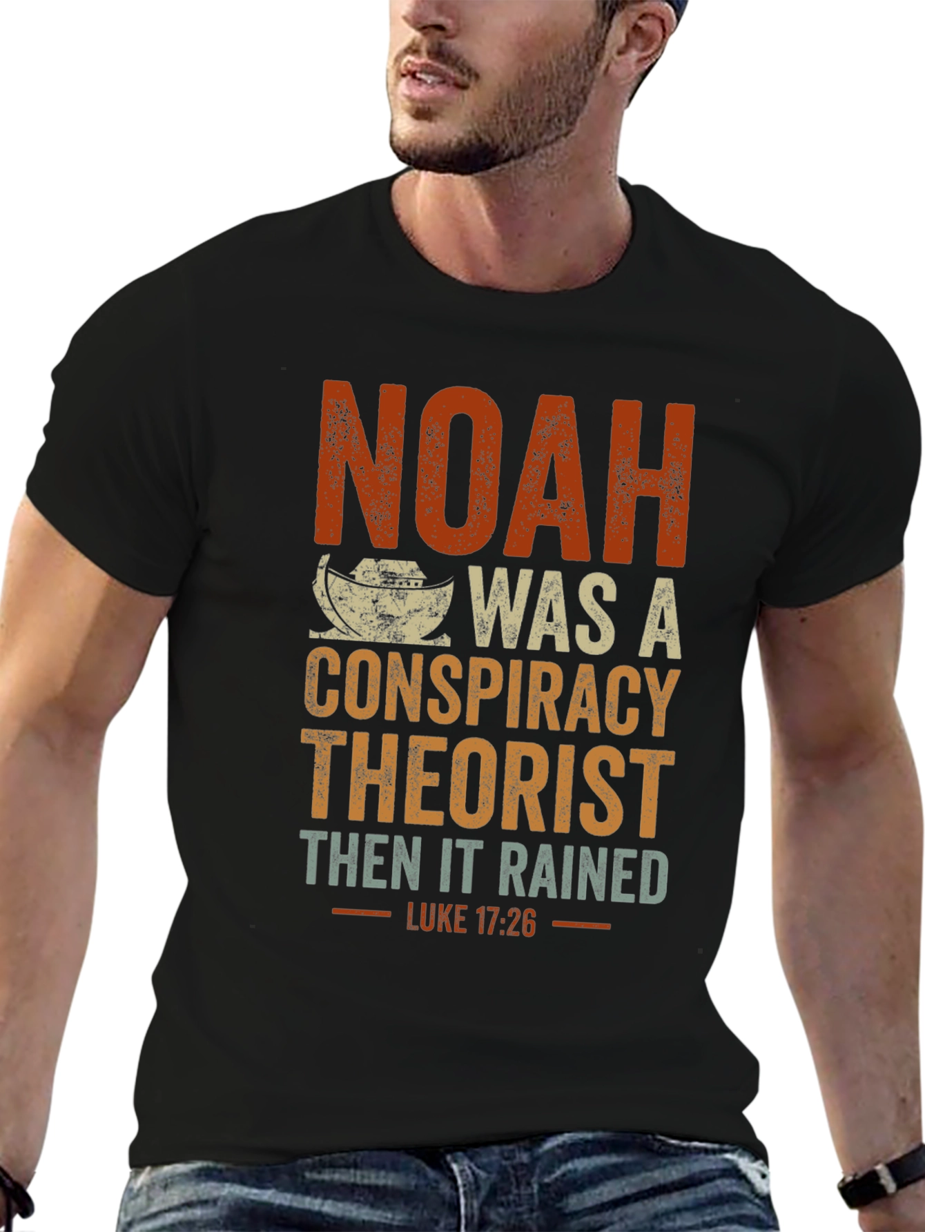 Noah Conspiracy Theorist Graphic Tee