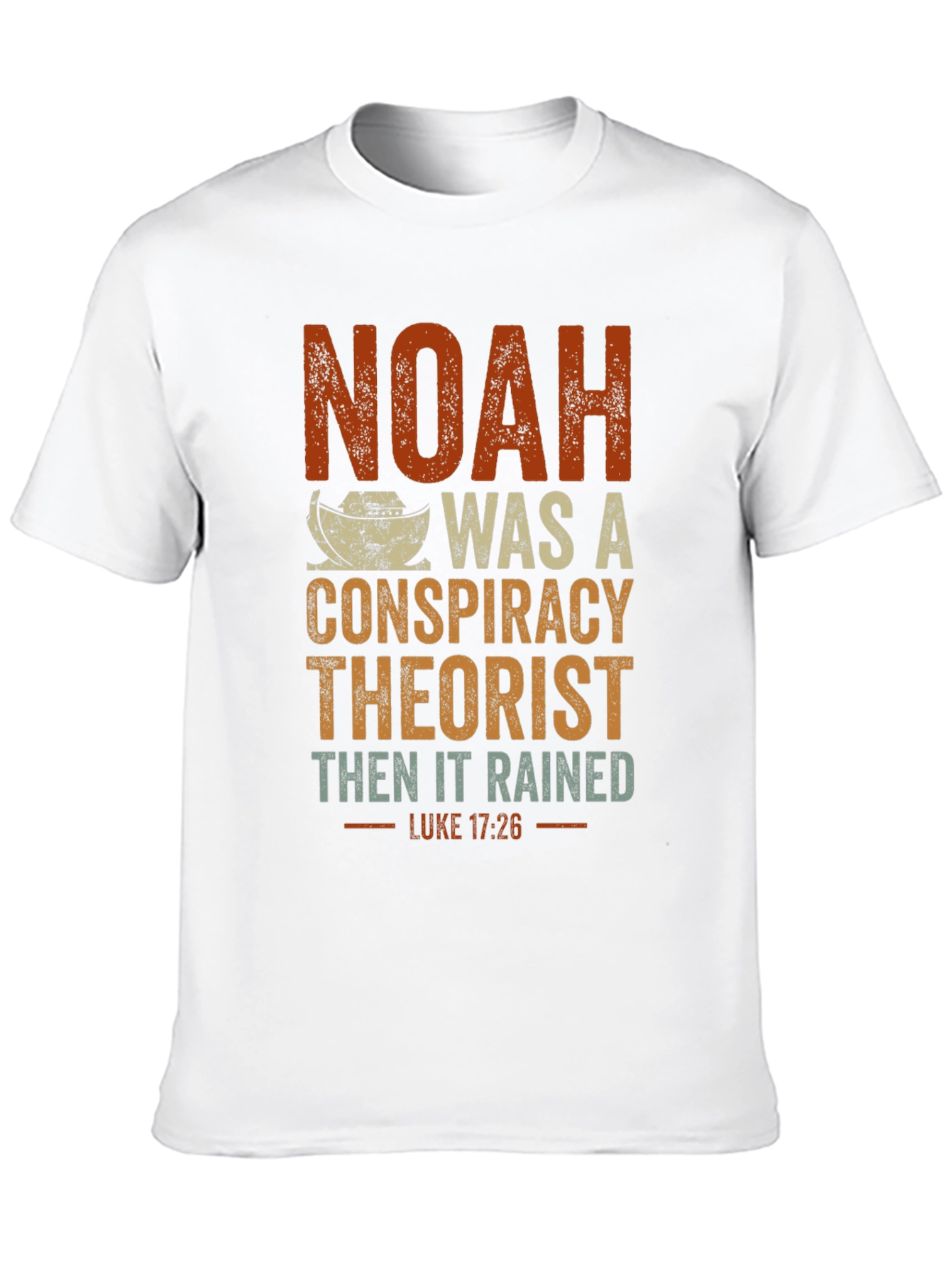 Noah Conspiracy Theorist Graphic Tee