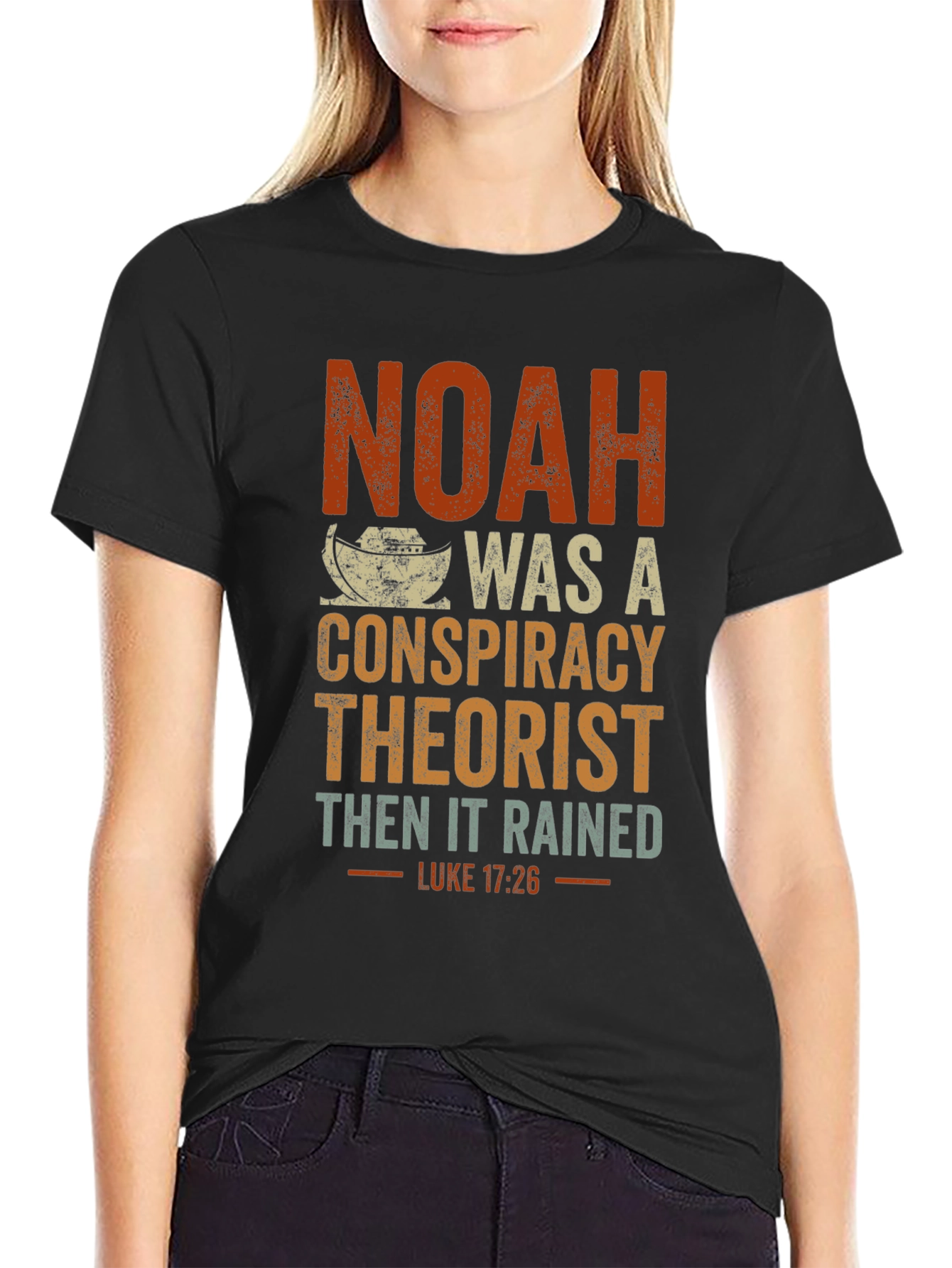 Noah Conspiracy Theorist Graphic Tee