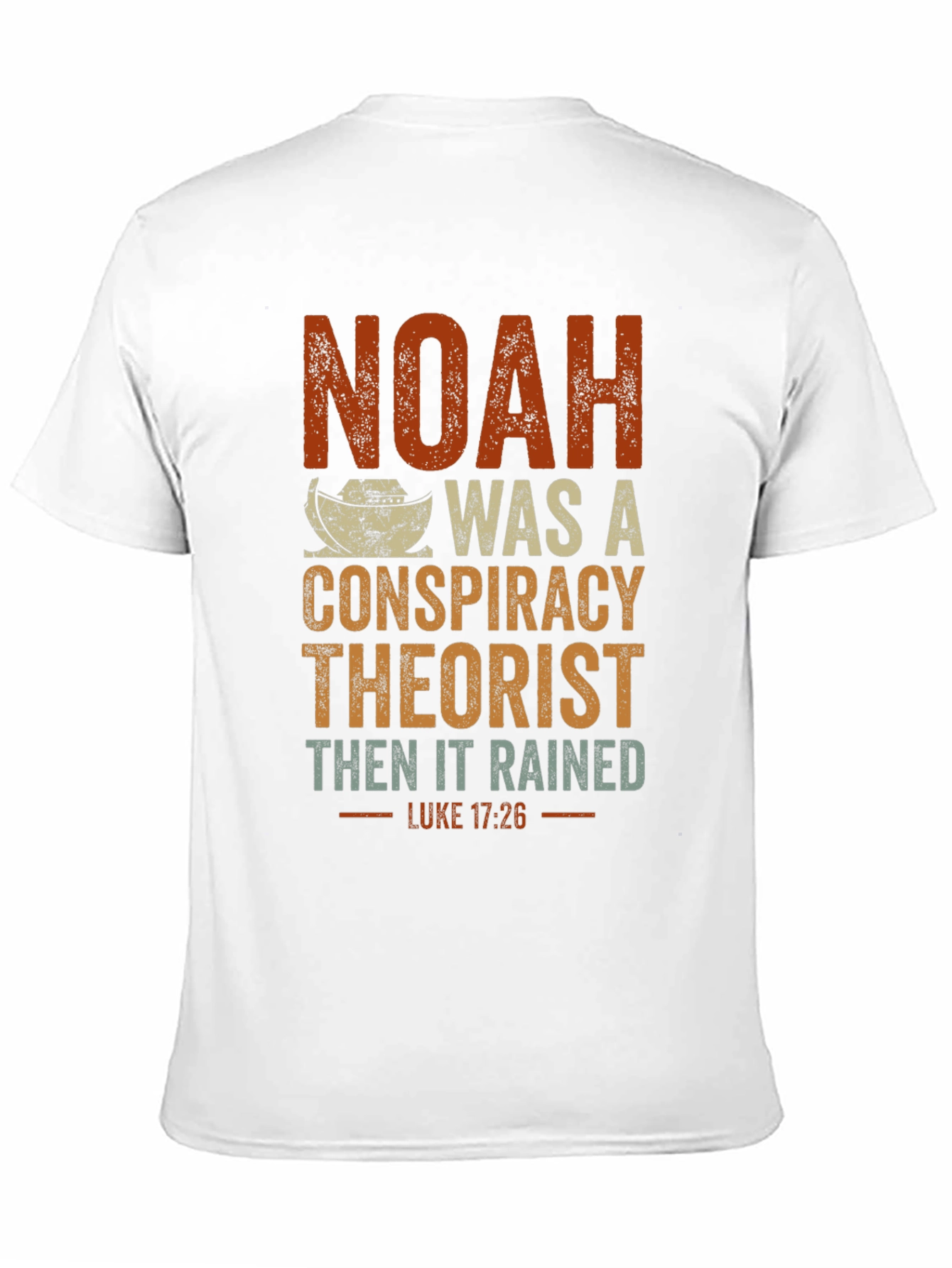 Noah Conspiracy Theorist Graphic Tee