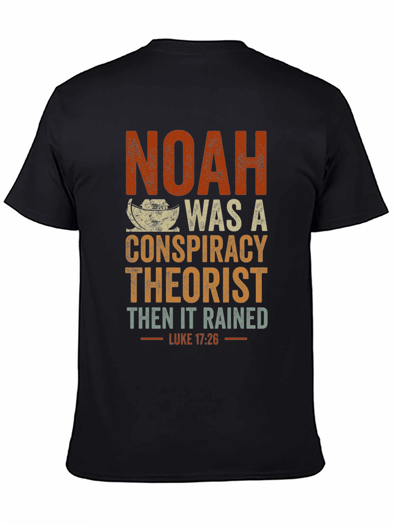 Noah Conspiracy Theorist Graphic Tee