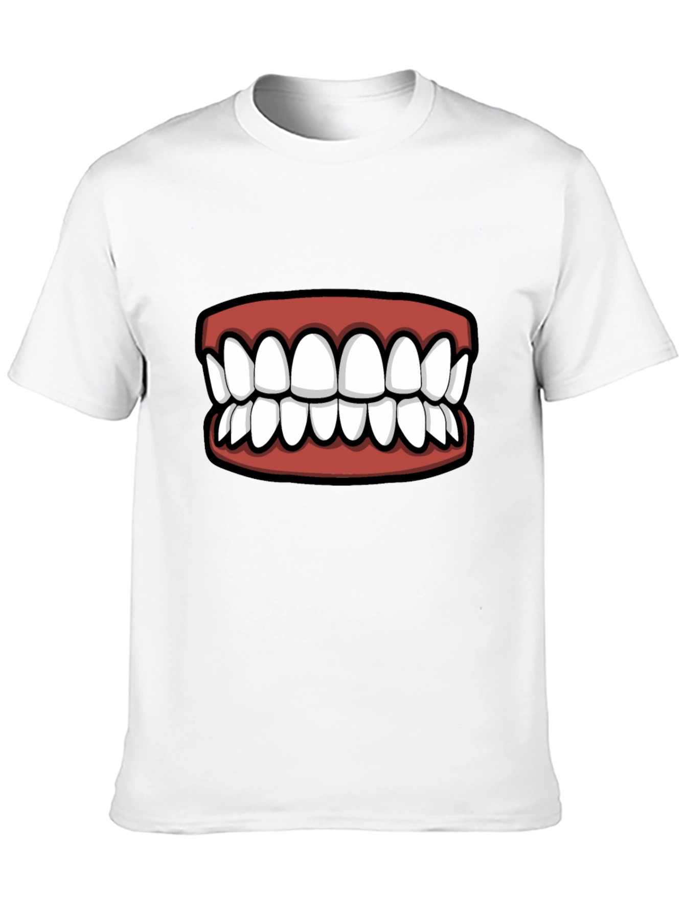 Funny Teeth Graphic T-Shirt - Statement Tee