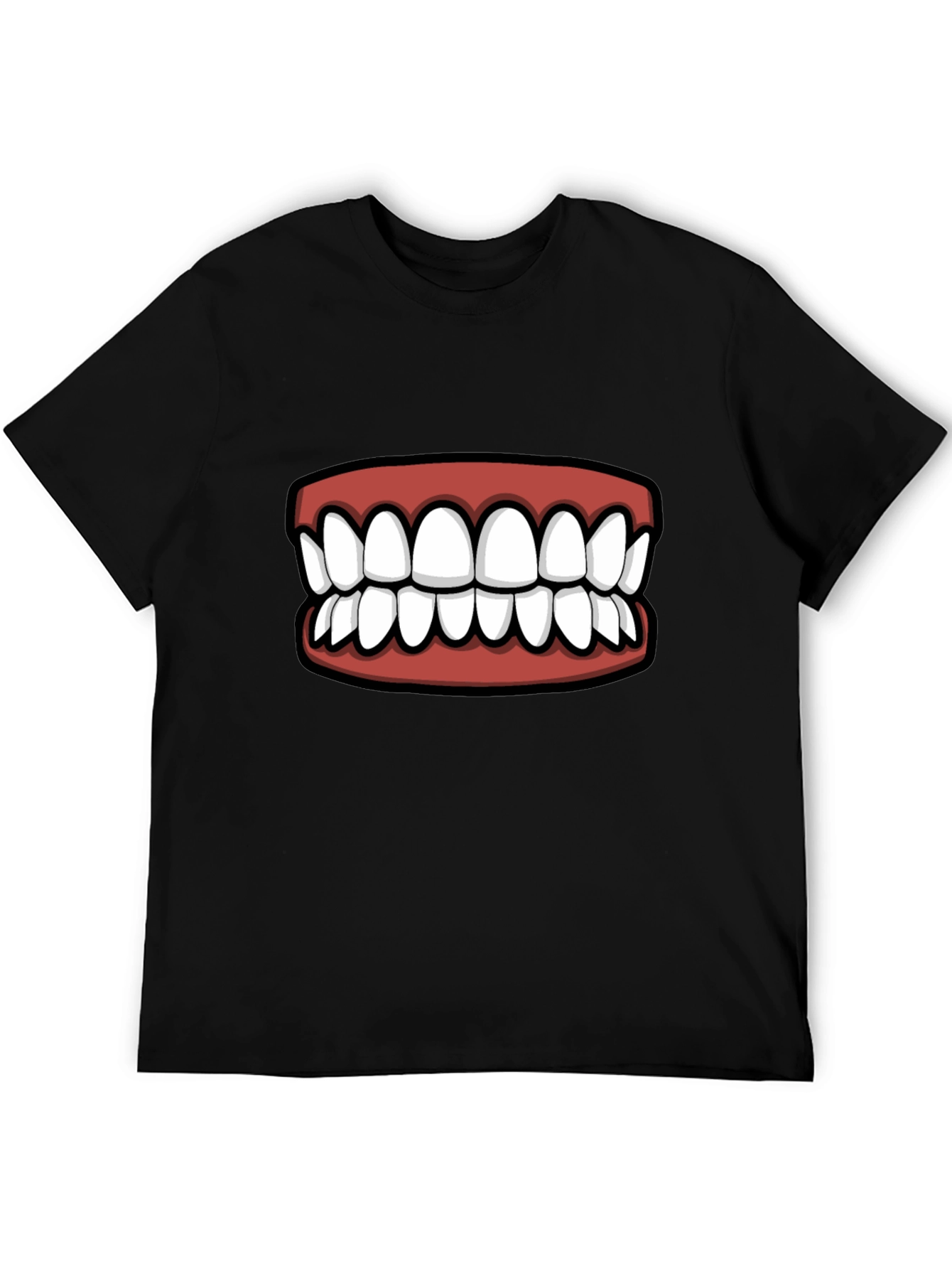 Funny Teeth Graphic T-Shirt - Statement Tee