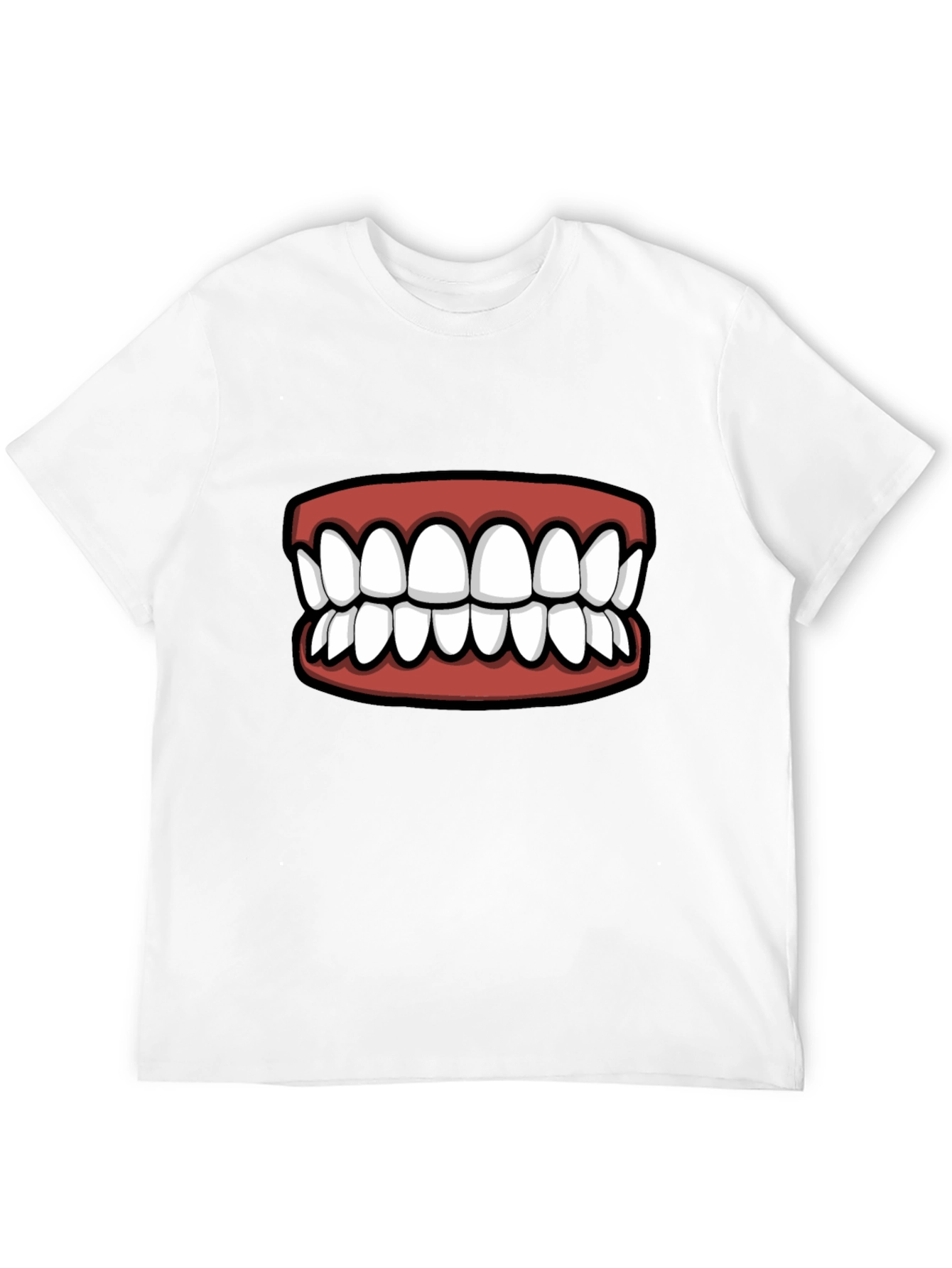 Funny Teeth Graphic T-Shirt - Statement Tee