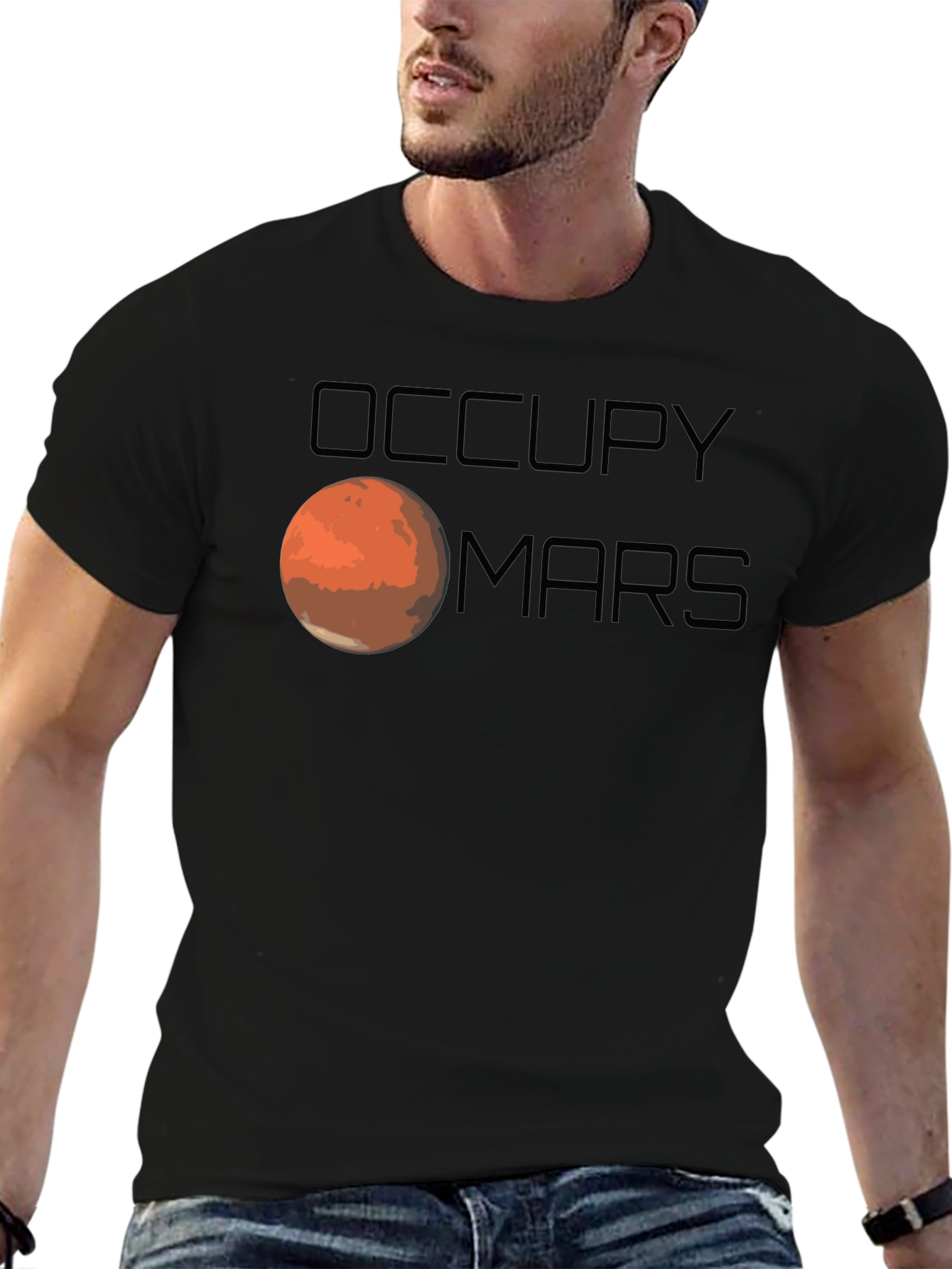 Occupy Mars Graphic T-Shirt