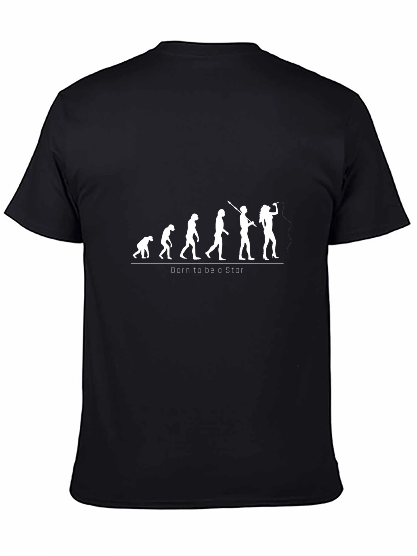 Evolution of a Star Black T-Shirt