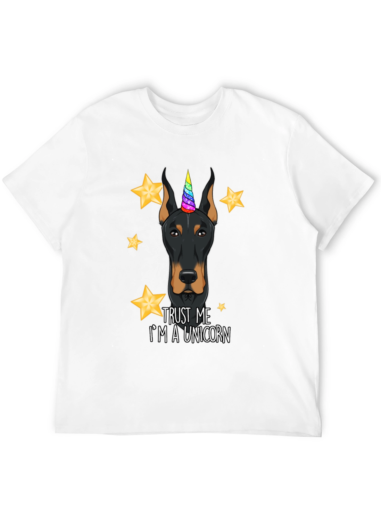 Doberman Unicorn T-Shirt - Trust Me