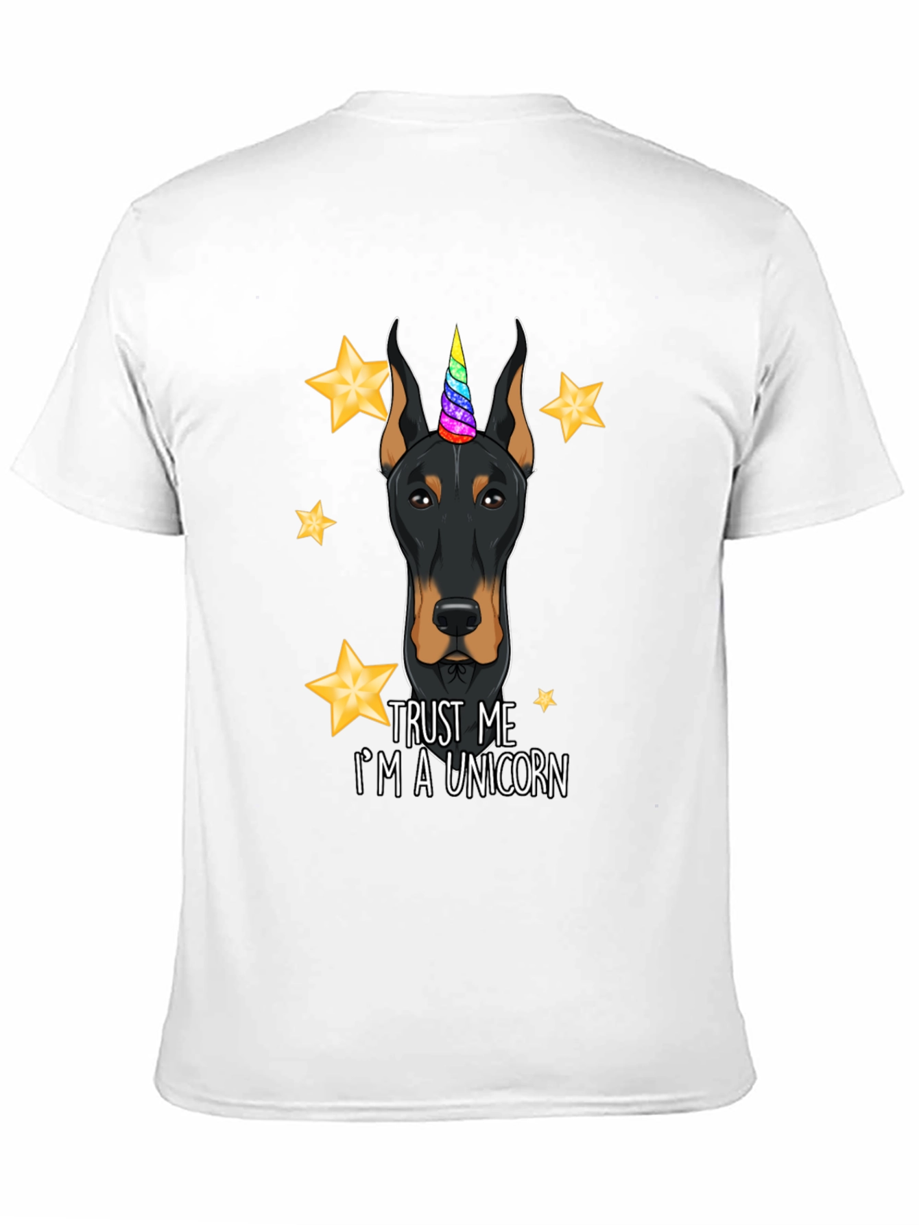Doberman Unicorn T-Shirt - Trust Me