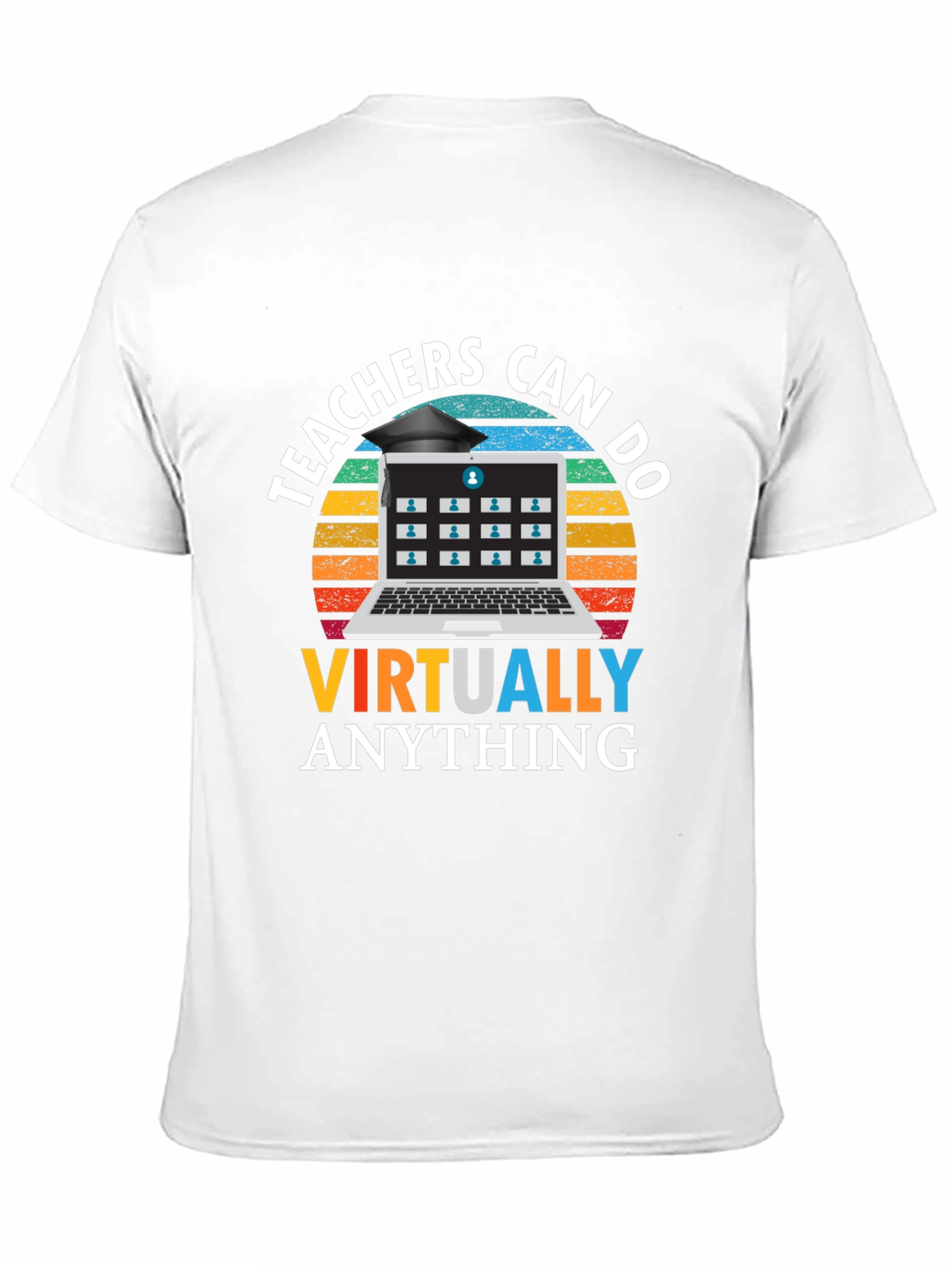Teachers Can Do Virtually Anything Black T-Shirt