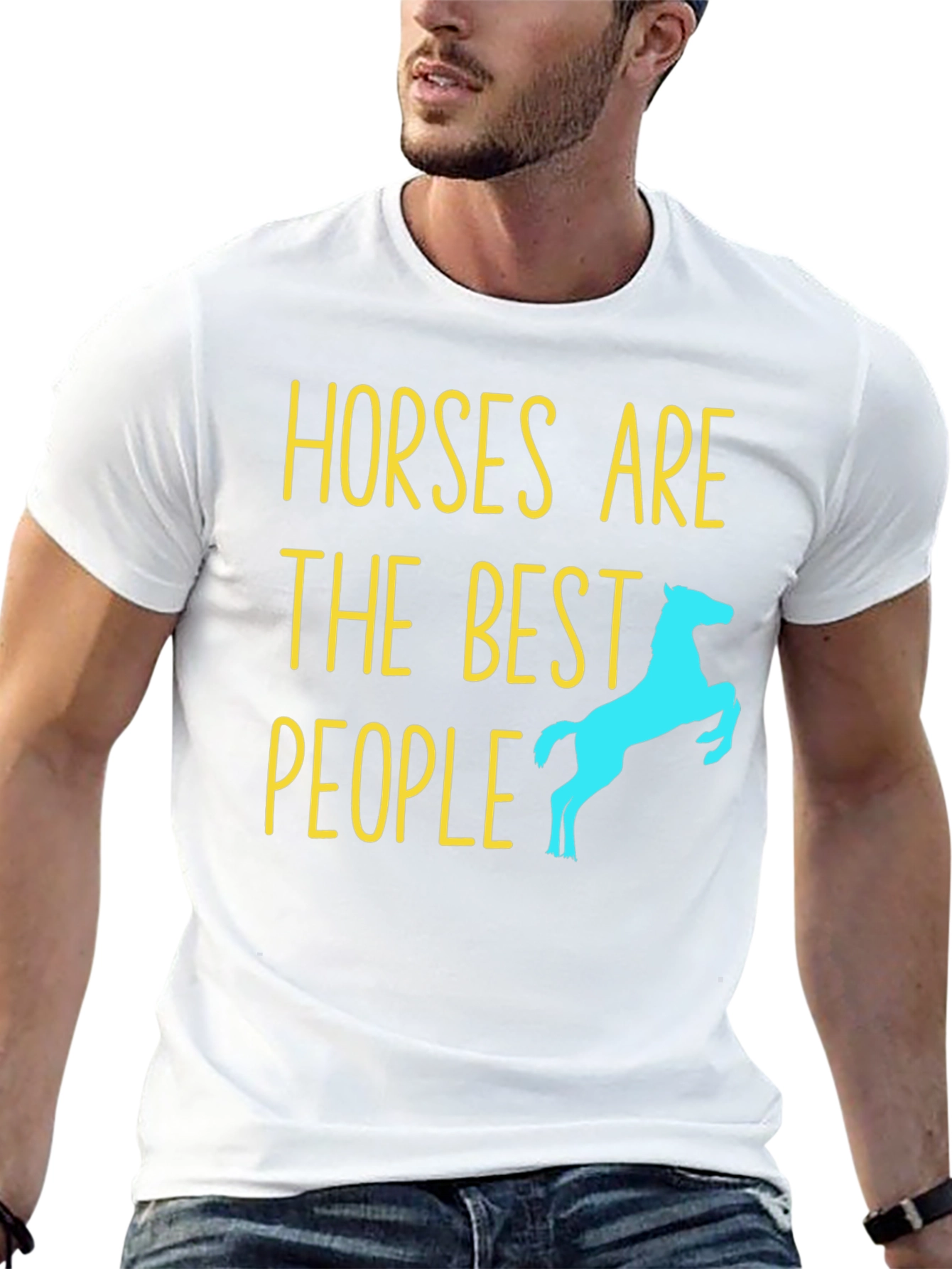 Horses Are The Best People T-Shirt