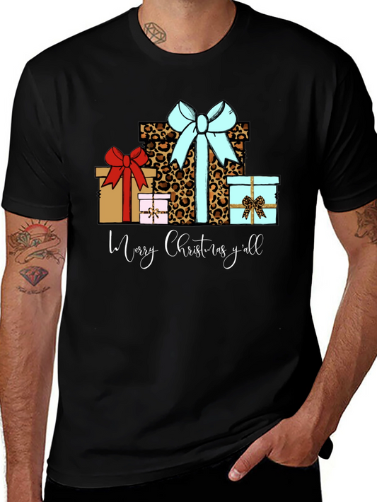 Merry Christmas Yall Gift Boxes T-Shirt