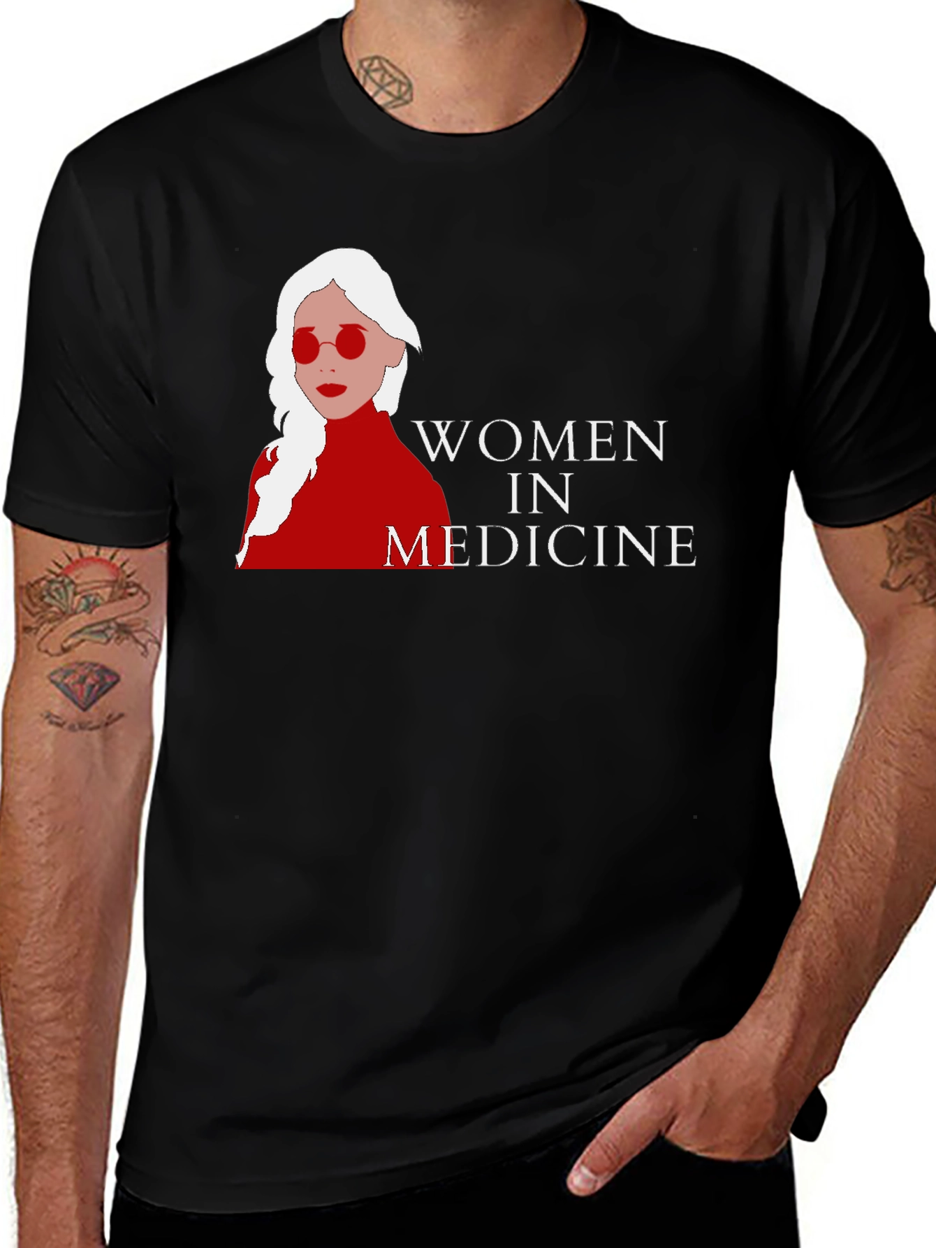 Women in Medicine Graphic T-Shirt