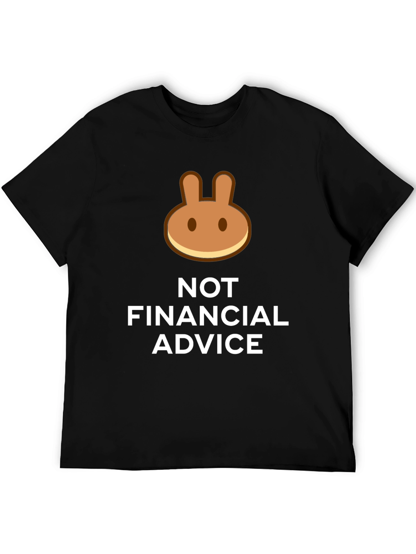 Funny Crypto Pancake Bunny T-Shirt