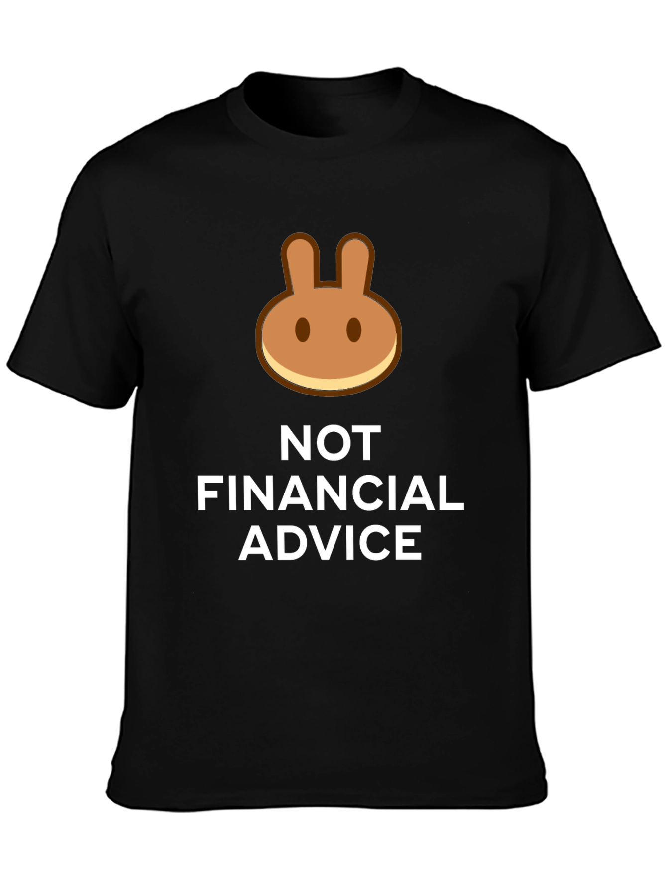 Funny Crypto Pancake Bunny T-Shirt