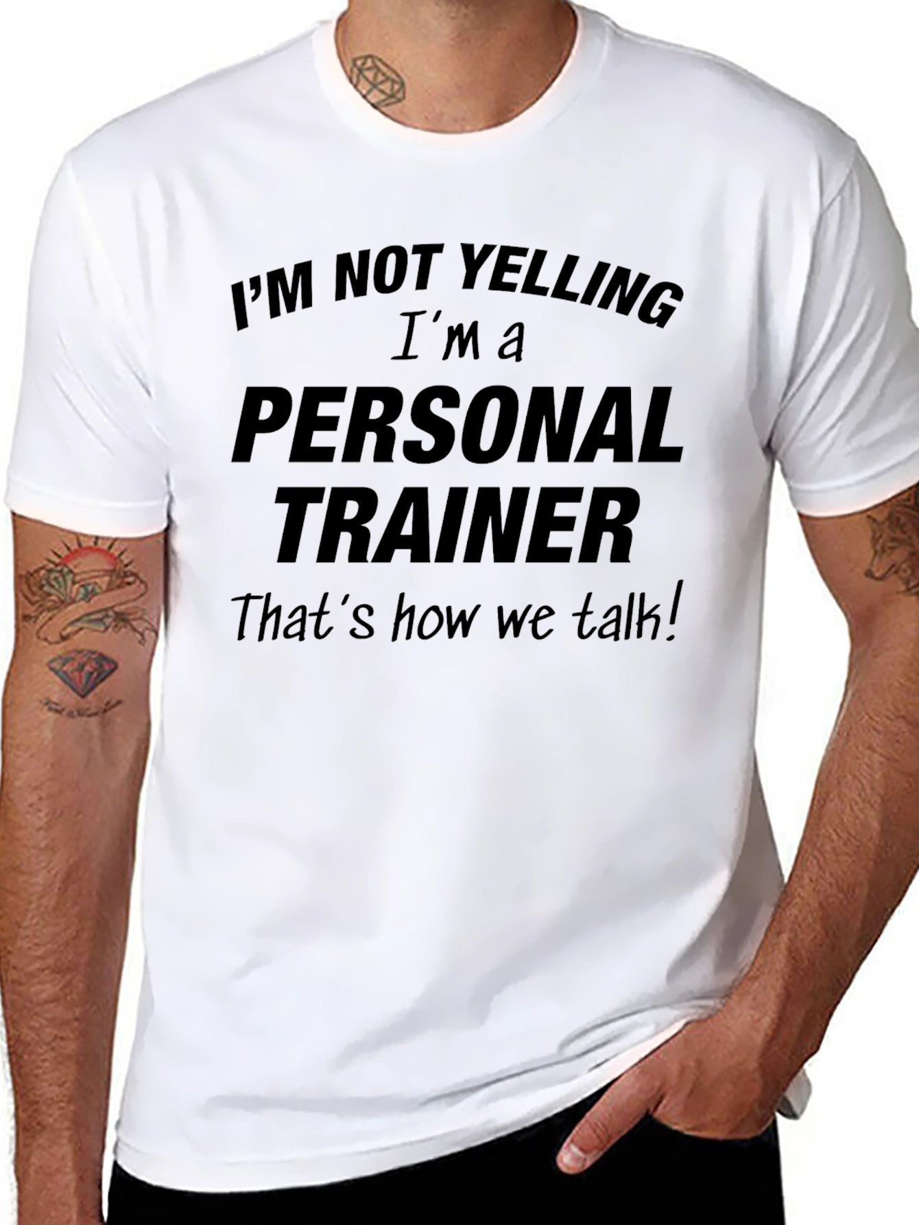 Personal Trainer Funny Graphic T-Shirt - Fitness Apparel