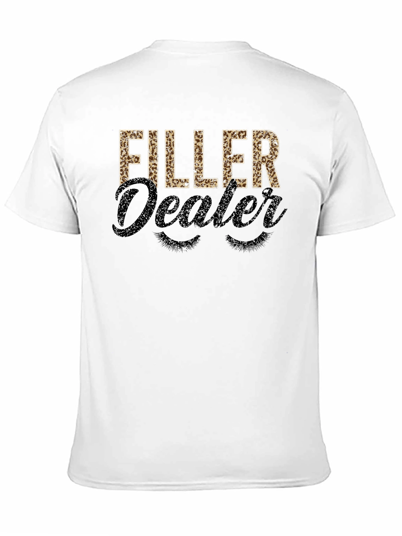 Filler Dealer Graphic Tee - Leopard Print