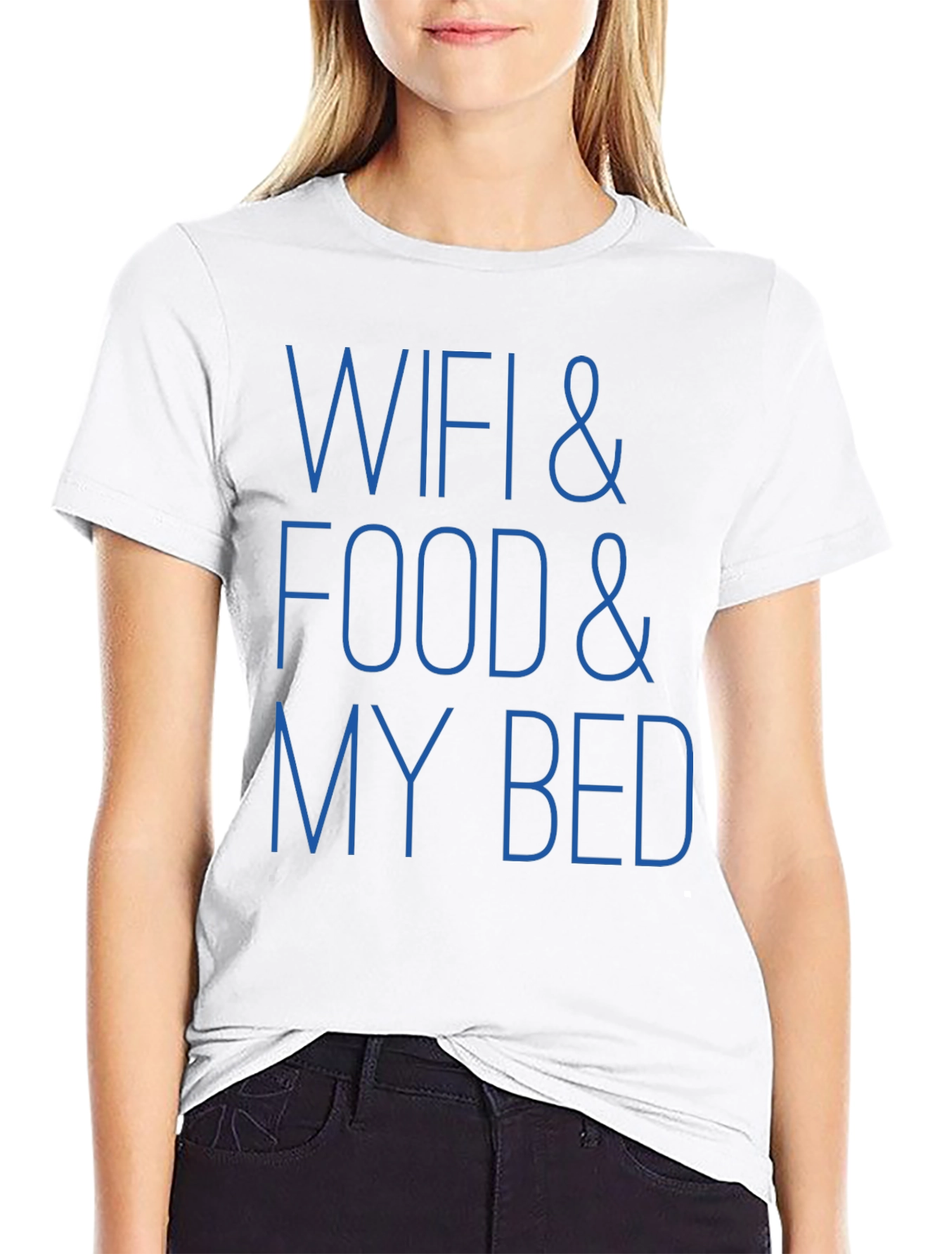 Wifi Food and My Bed T-Shirt