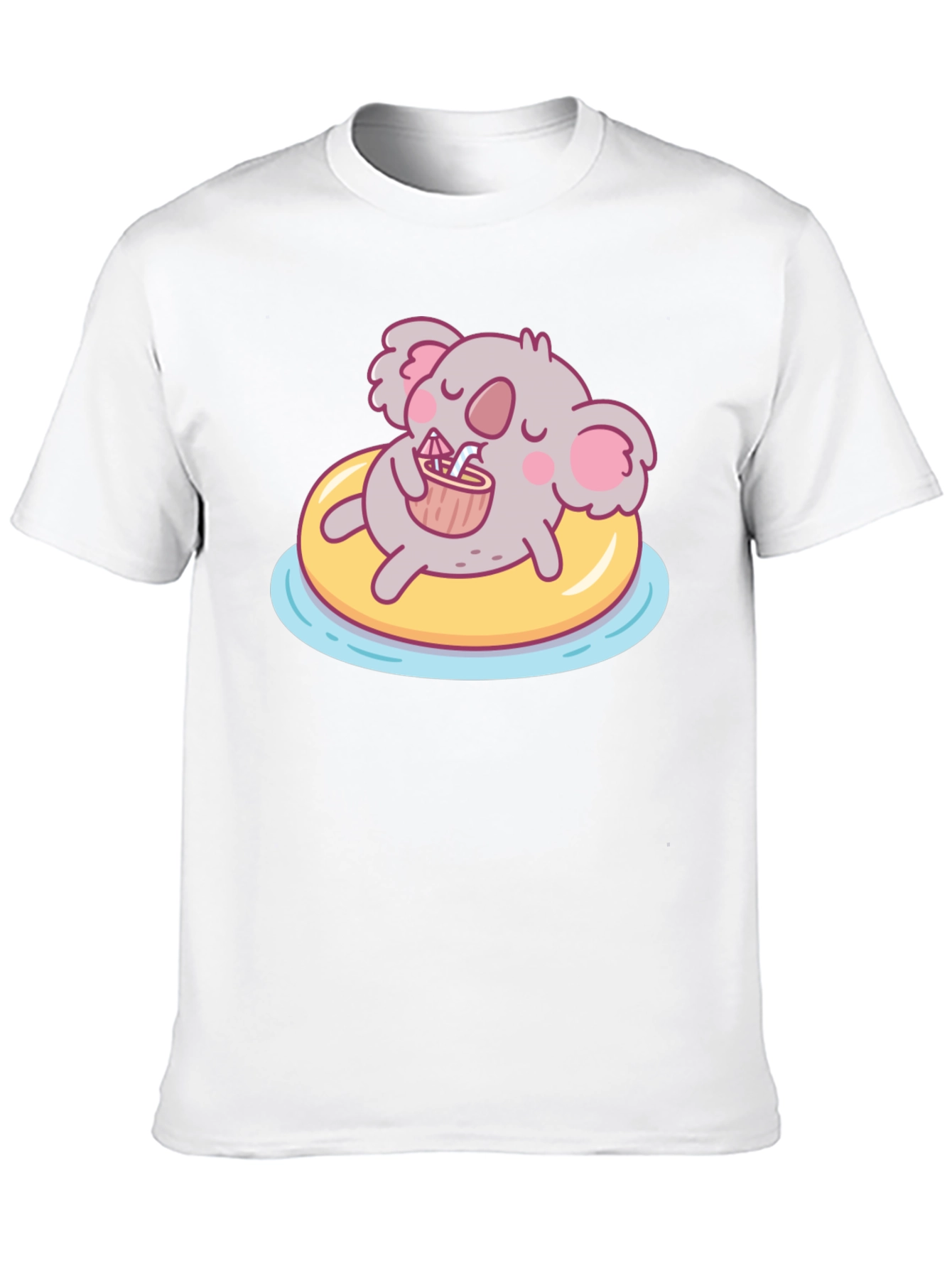 Koala Pool Party Graphic Tee - Black
