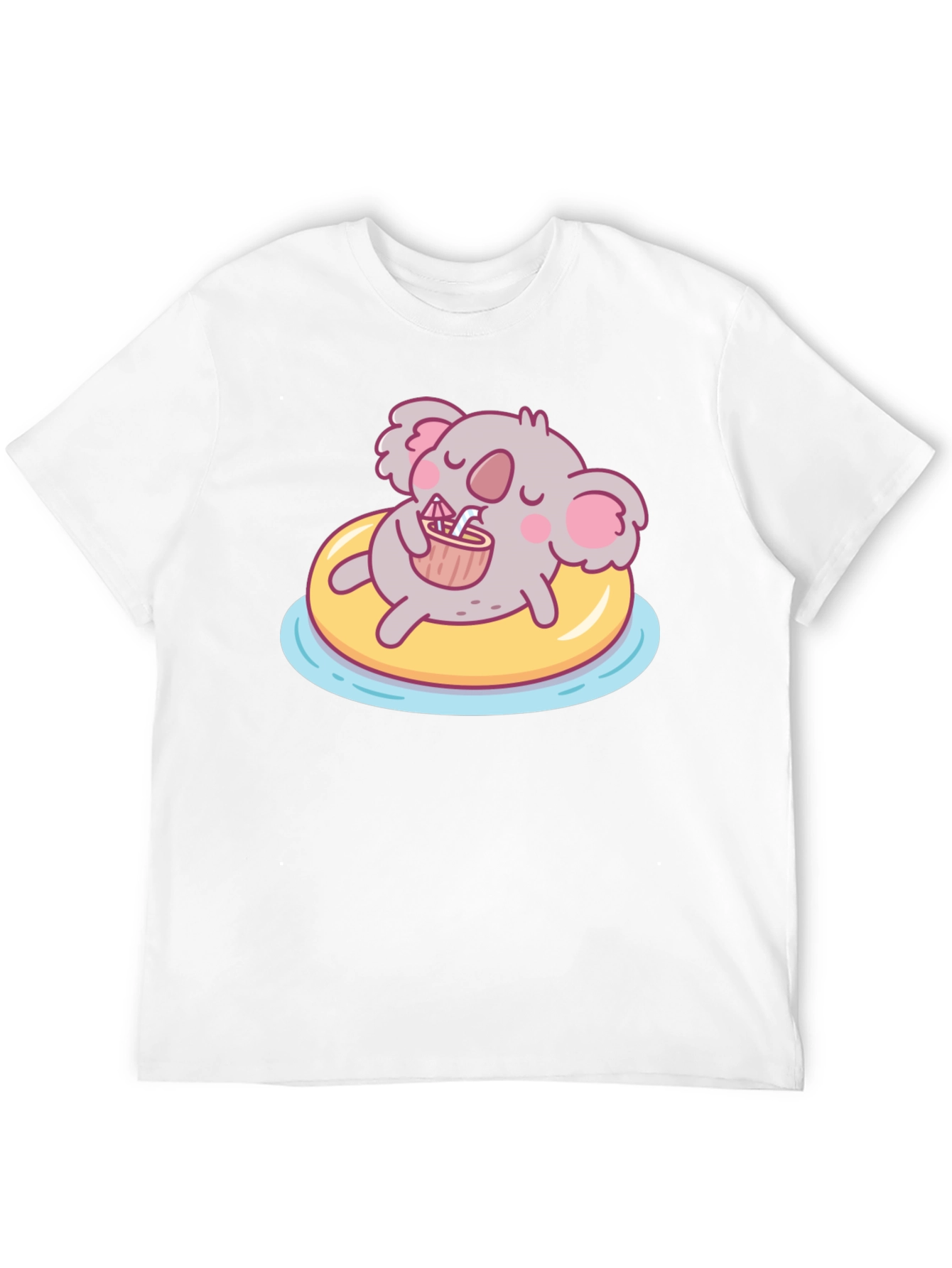 Koala Pool Party Graphic Tee - Black