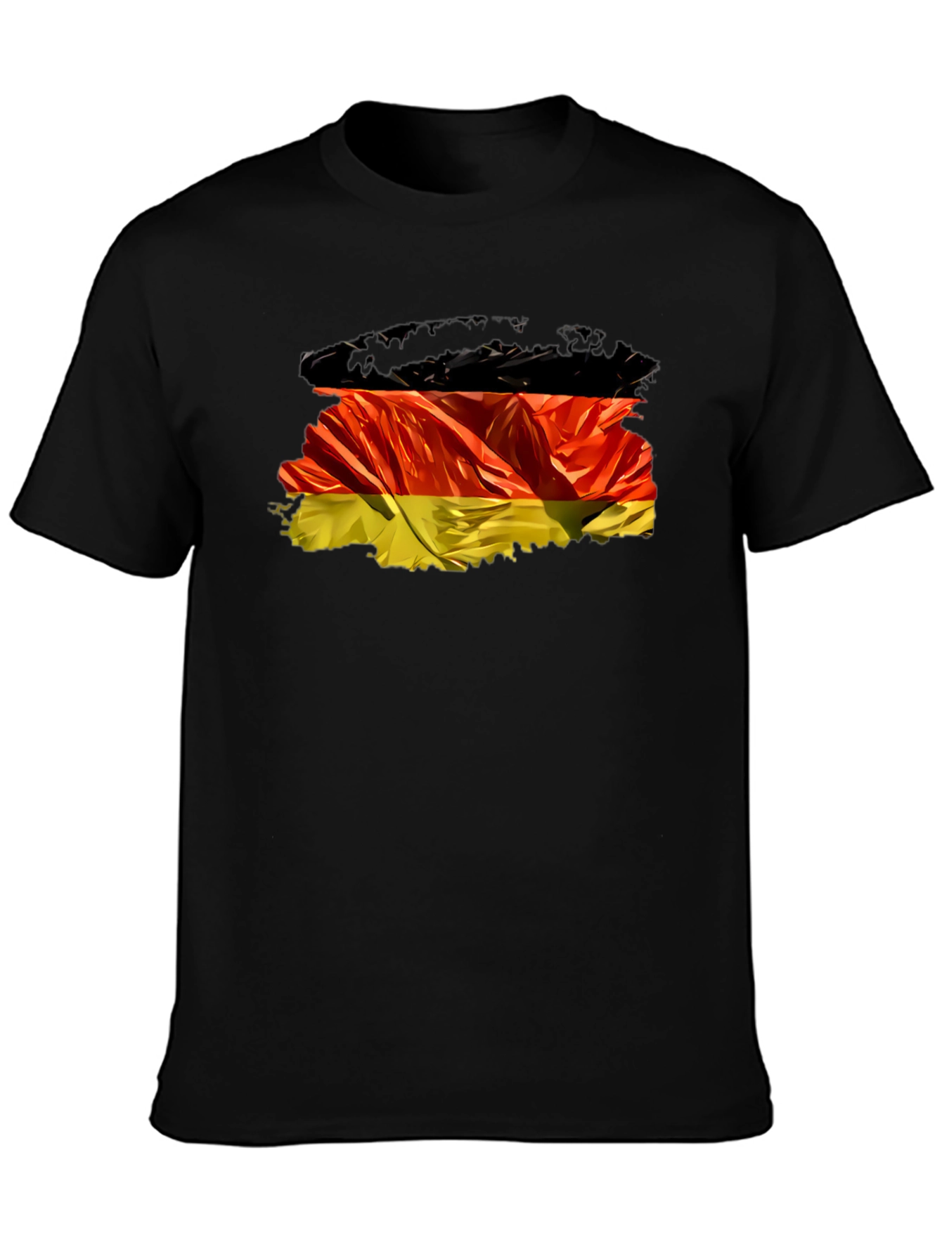 Germany Flag Graphic Print T-Shirt