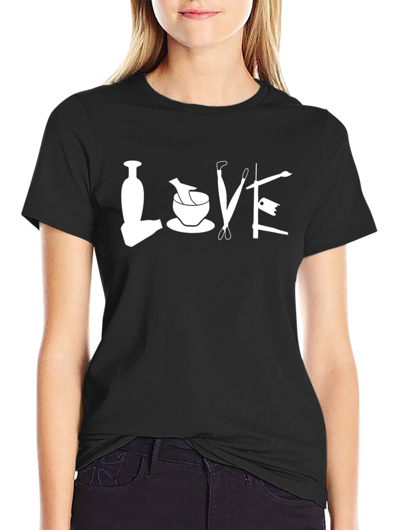 Love Medical T-Shirt - Black Graphic Tee