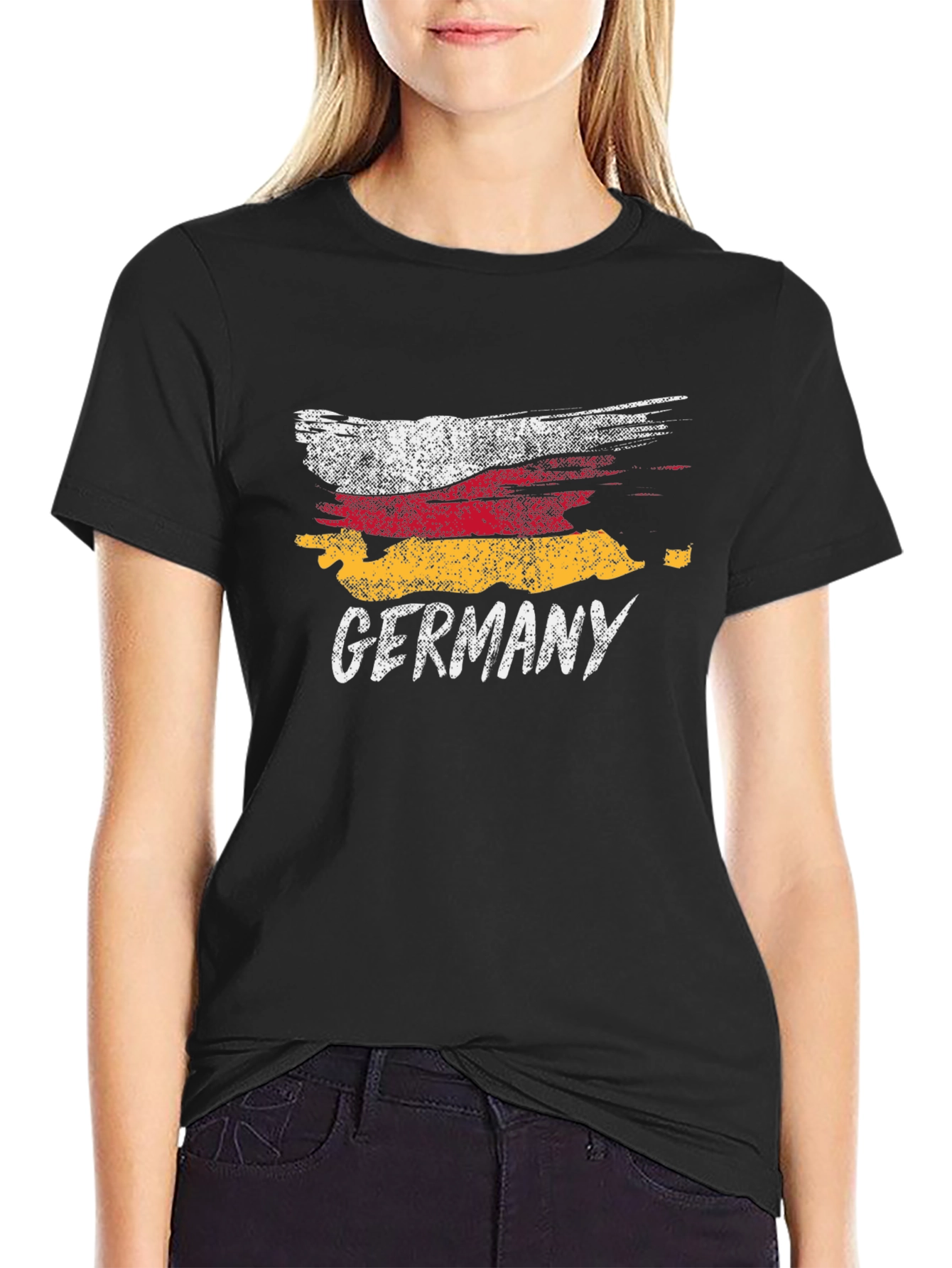 Germany Flag Brushstroke T-Shirt