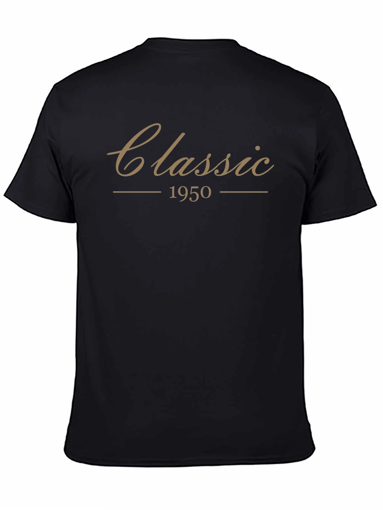 Classic 1950 Black T-Shirt