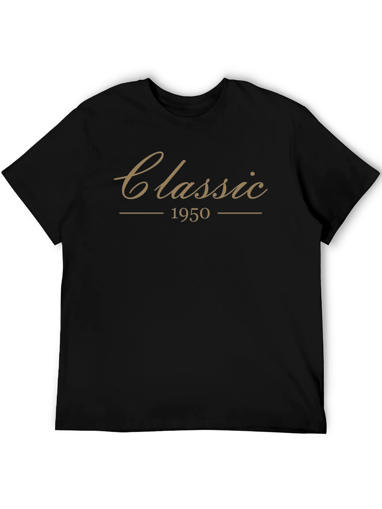 Classic 1950 Black T-Shirt