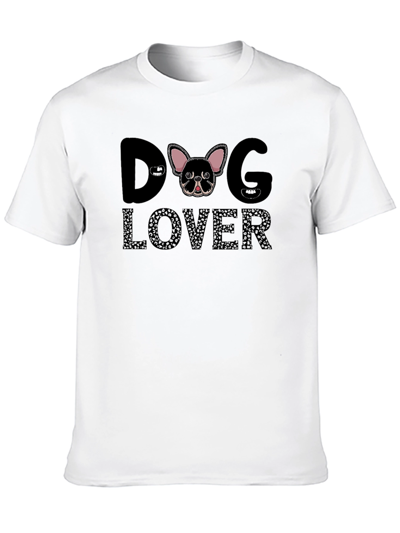 Dog Lover Graphic Tee - Black Unisex T-Shirt