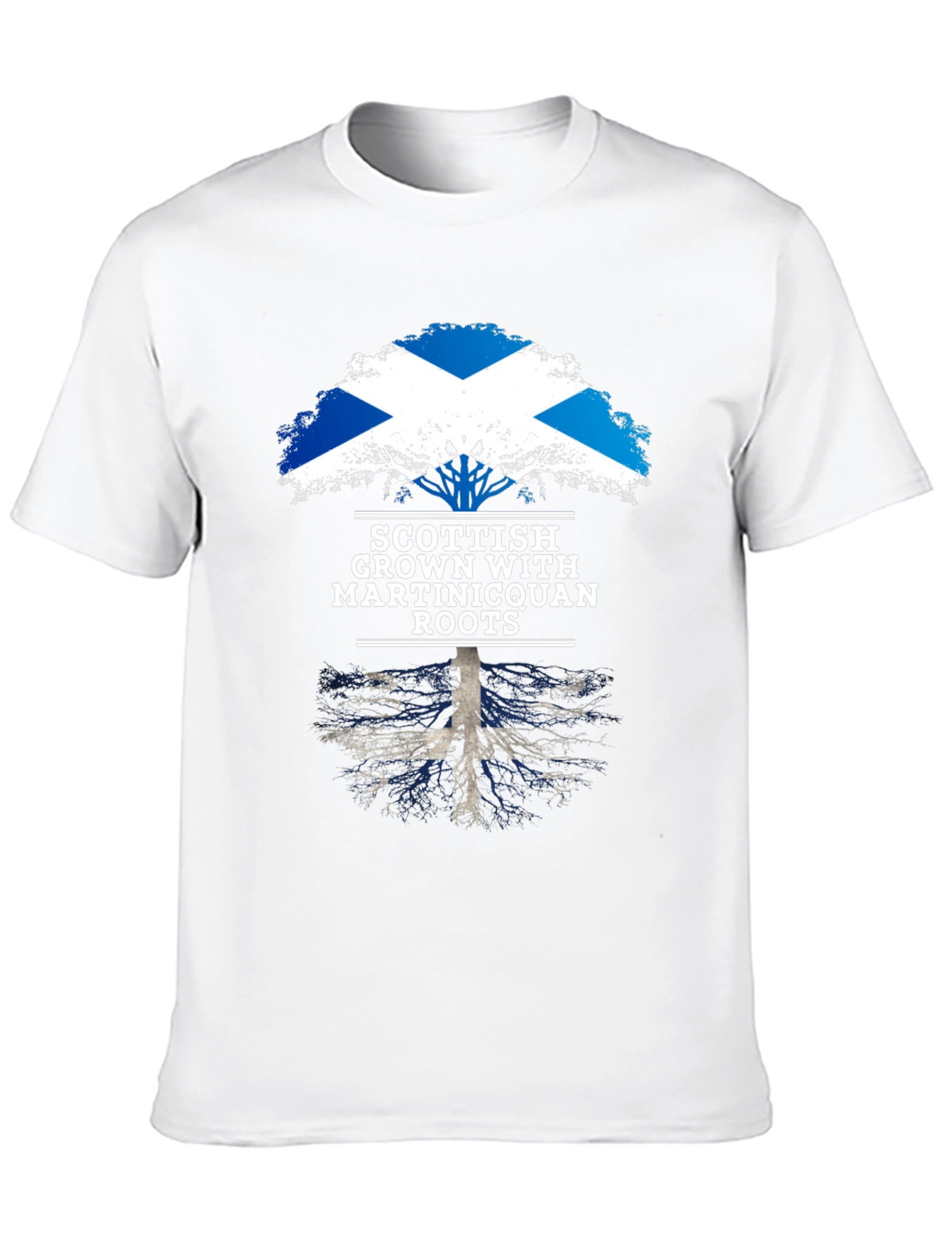 Scottish Grown with Martiniquan Roots T-Shirt