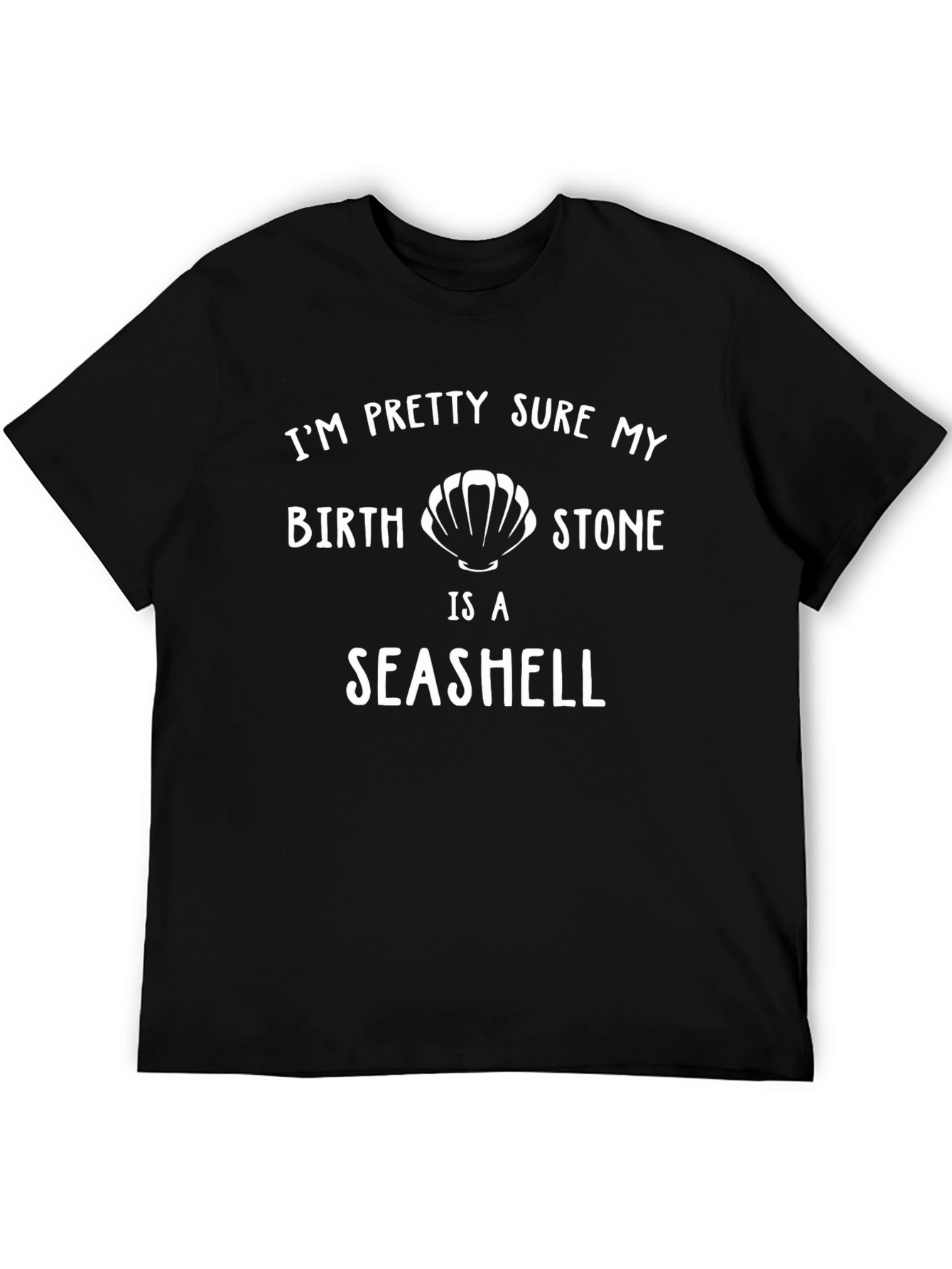 Seashell Birthstone Graphic T-Shirt