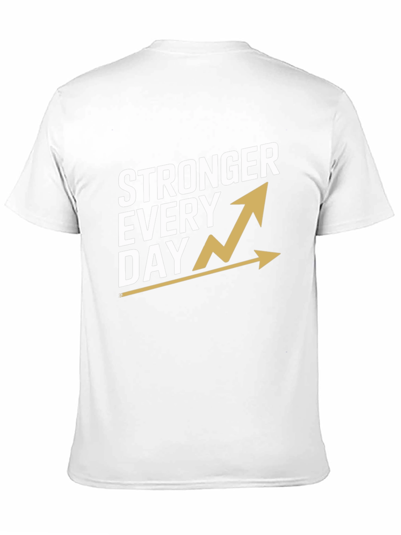 Stronger Every Day Graphic Tee - Black